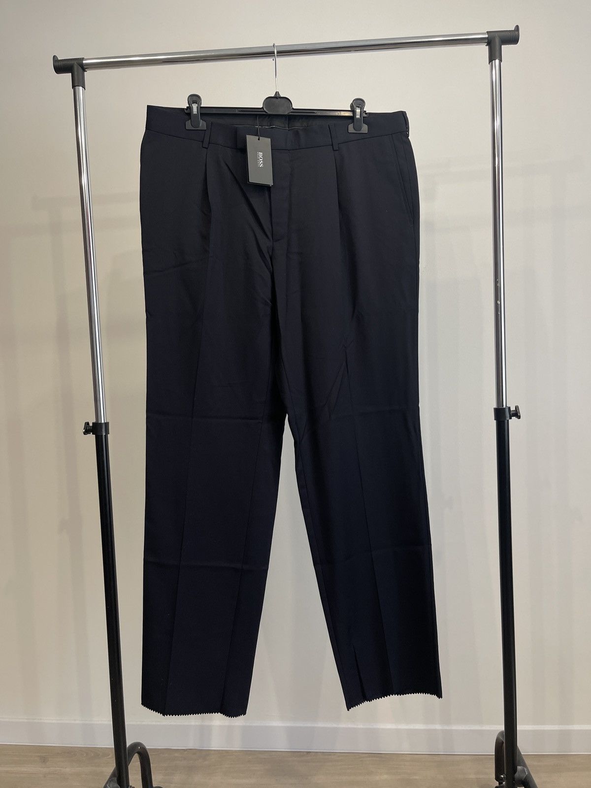 Hugo Boss Vintage classic pants trousers black new size XXL Size 48R - 1 Thumbnail