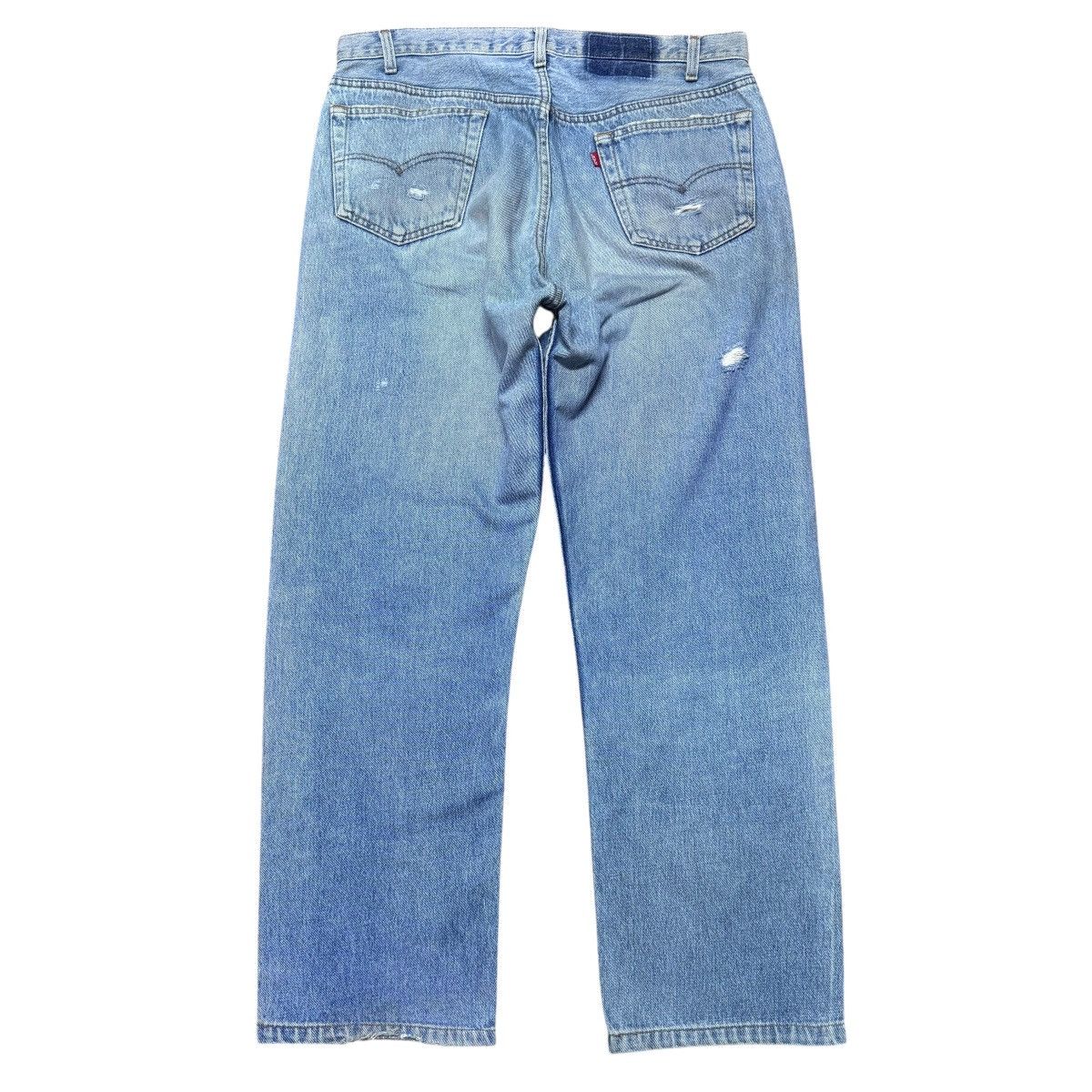 Levi's Vintage Levis 501 Distressed Denim Jeans Size US 35 - 2 Thumbnail