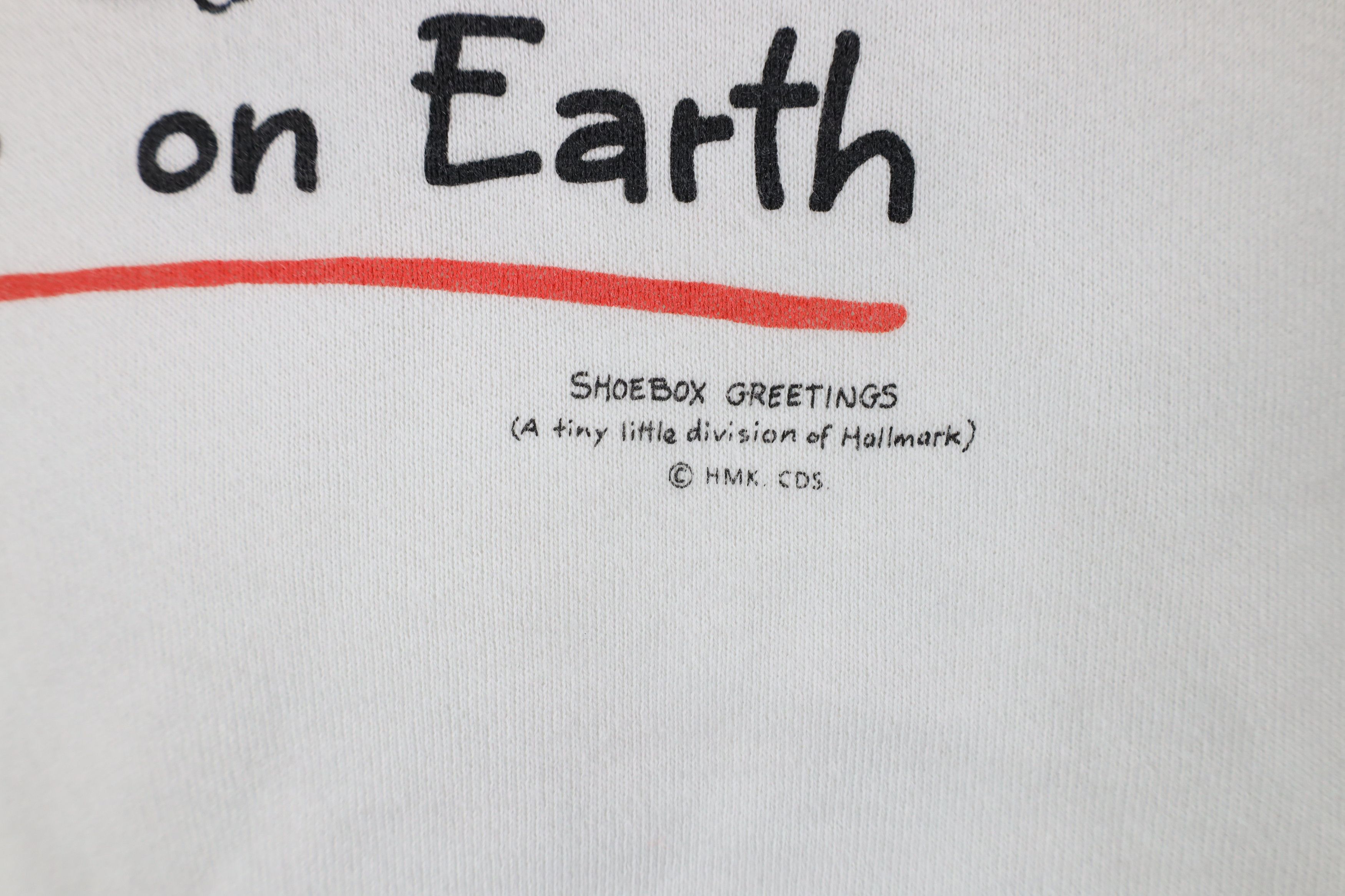 Vintage Vintage 90s Hallmark Shoebox Greetings On Earth Sweatshirt Size XL / US 12-14 / IT 48-50 - 5 Thumbnail