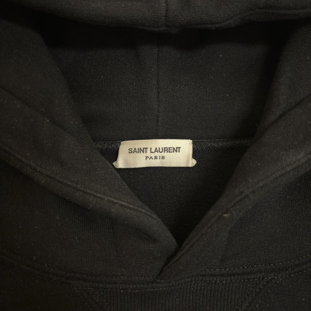 Yves Saint Laurent Yves Saint Laurent Black Hoodie Size US XL / EU 56 / 4 - 3 Thumbnail