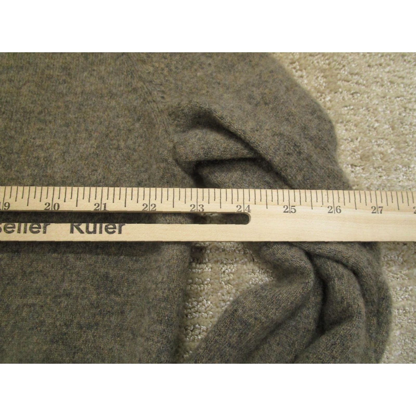 Cremieux Daniel Cremieux Sweater Men XL Brown V-Neck 100% Cashmere Lightweight Pullover Knit Classic, Preppy Mens Size US XL / EU 56 / 4 - 5 Thumbnail