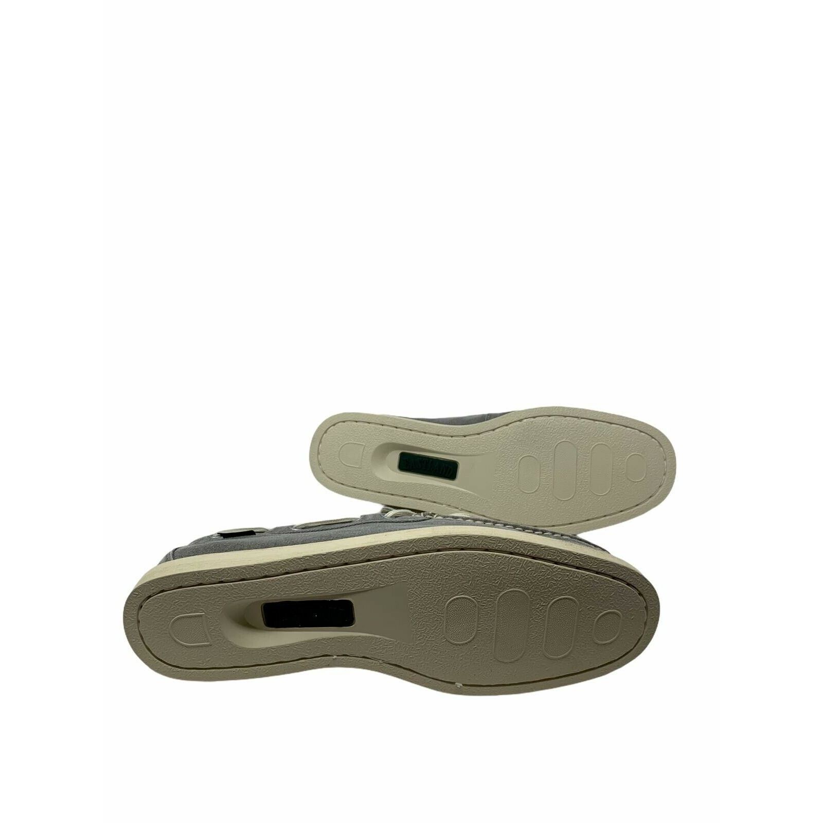 Eastland Eastland Men's Grey Yarmouth 1-Eye Canvas Boat Shoes 11.5 D Size US 11.5 / EU 44-45 - 3 Thumbnail