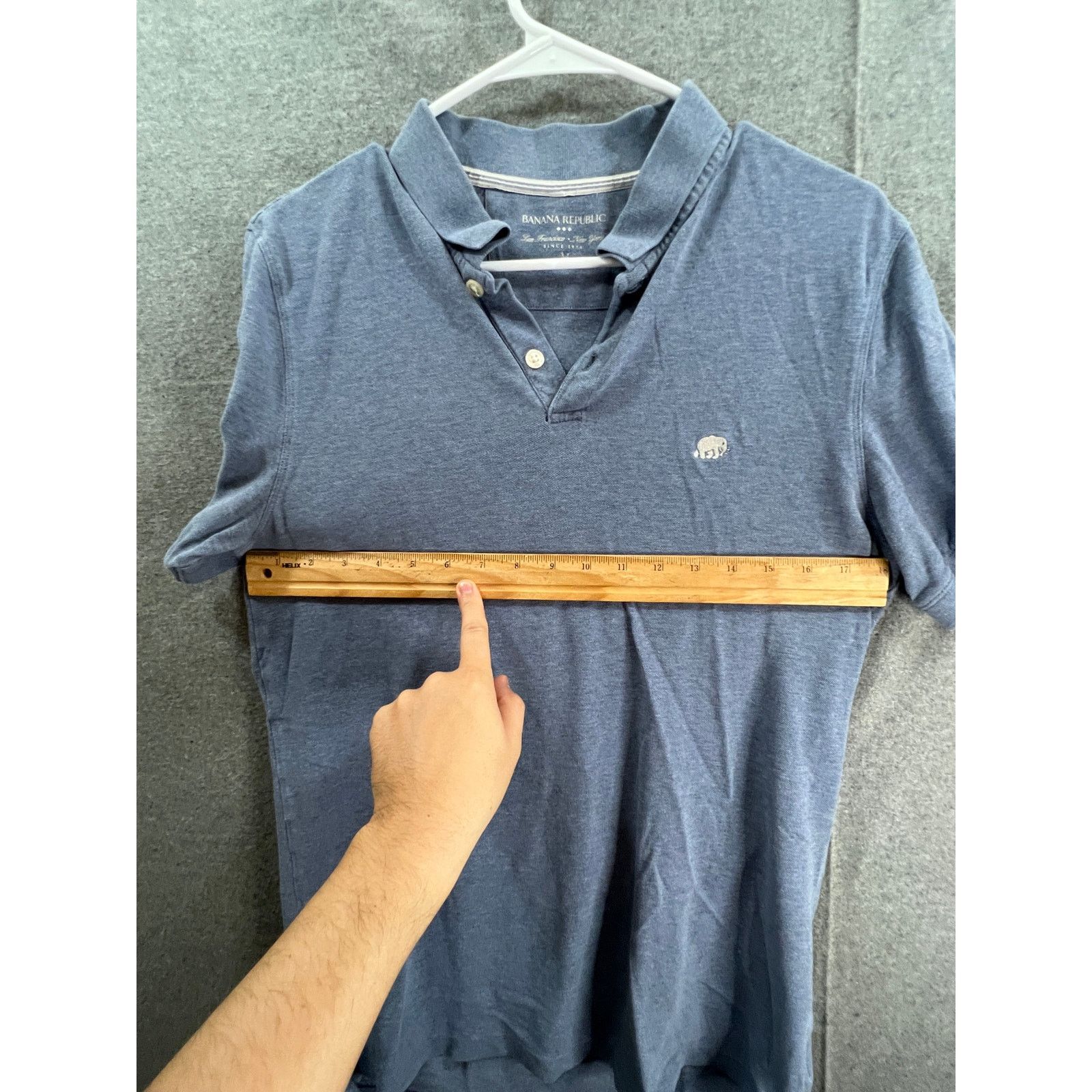 Banana Republic Banana Republic Shirt Adult Medium Blue Casual T Shirt Mens Size US M / EU 48-50 / 2 - 5 Thumbnail