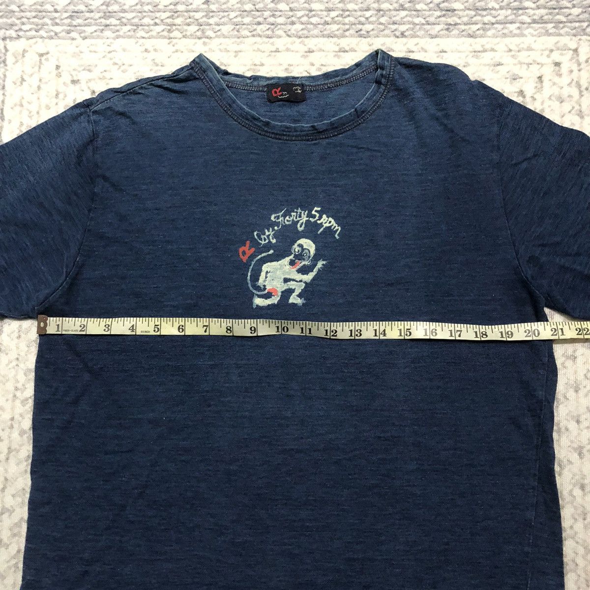 45rpm Faded R by 45Rpm ‘Monkey’ Logo Tees Size US M / EU 48-50 / 2 - 13 Thumbnail
