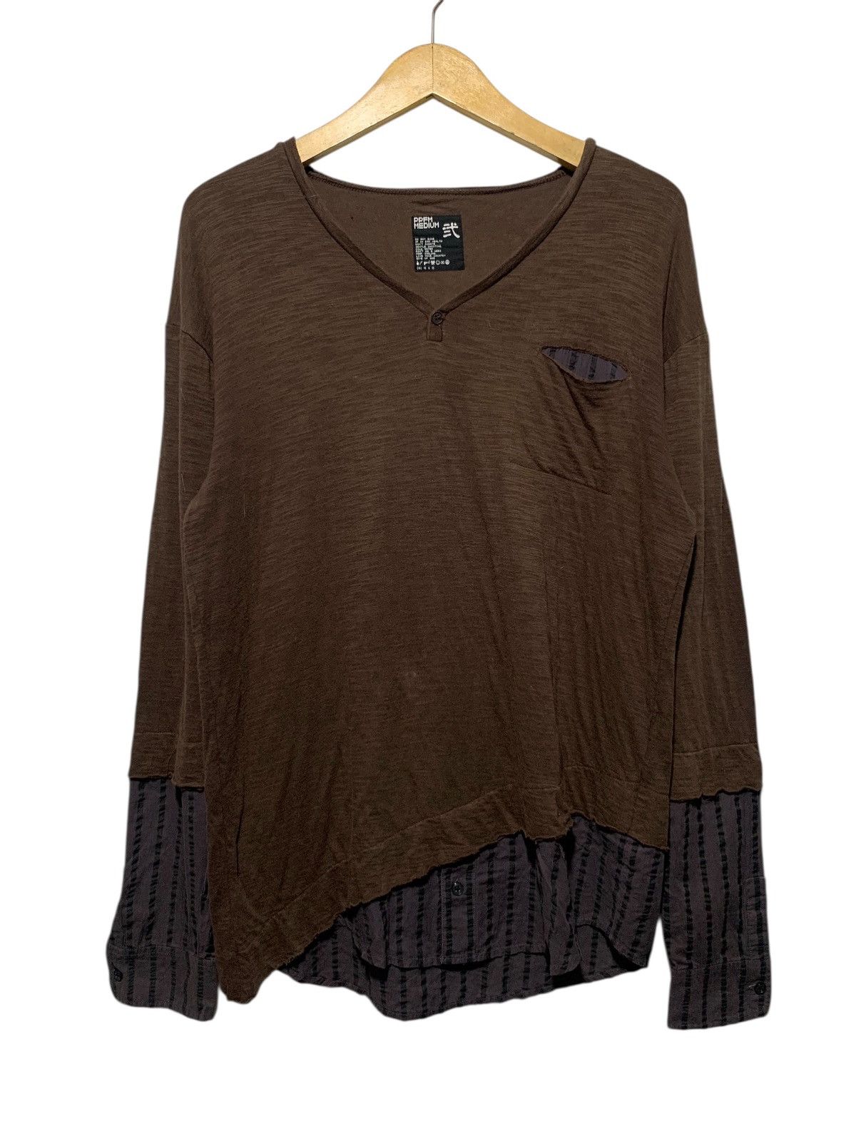 PPFM 2000s PPFM hybrid double layer assymetrical longsleeve Size US L / EU 52-54 / 3 - 1 Thumbnail