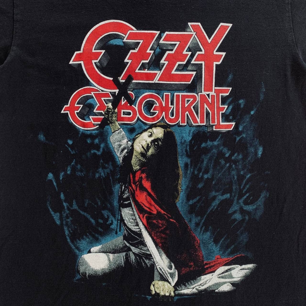 Ozzy Osbourne Rare Vintage Ozzy Osbourne Blizzard of Ozz Band Tees Size US XS / EU 42 / 0 - 3 Thumbnail