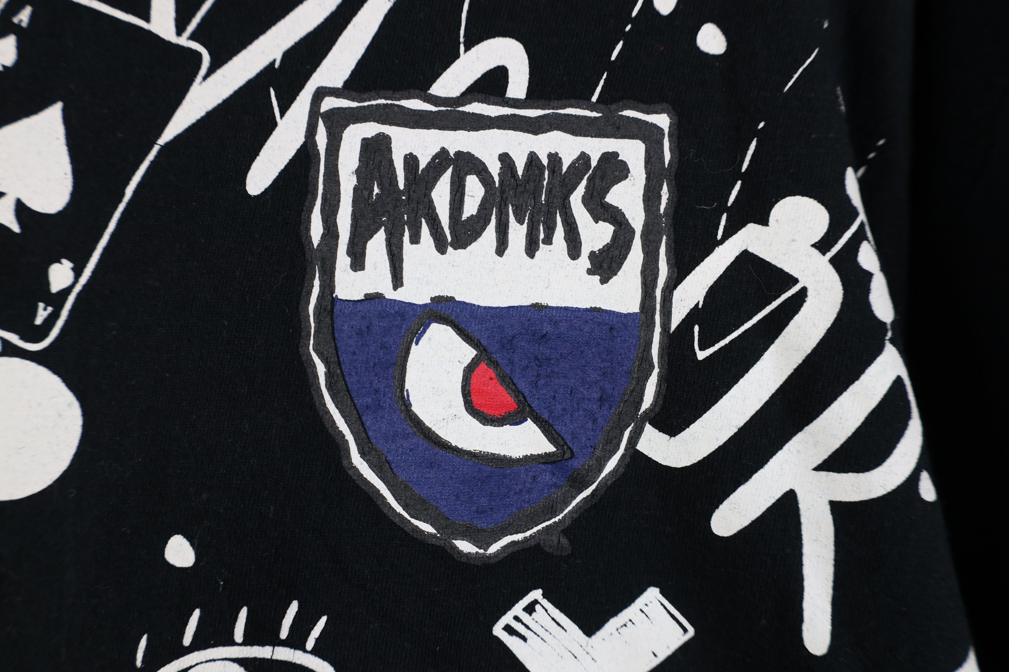 Vintage Vintage Y2K Streetwear Art Short Sleeve T-Shirt Black Size US L / EU 52-54 / 3 - 4 Thumbnail