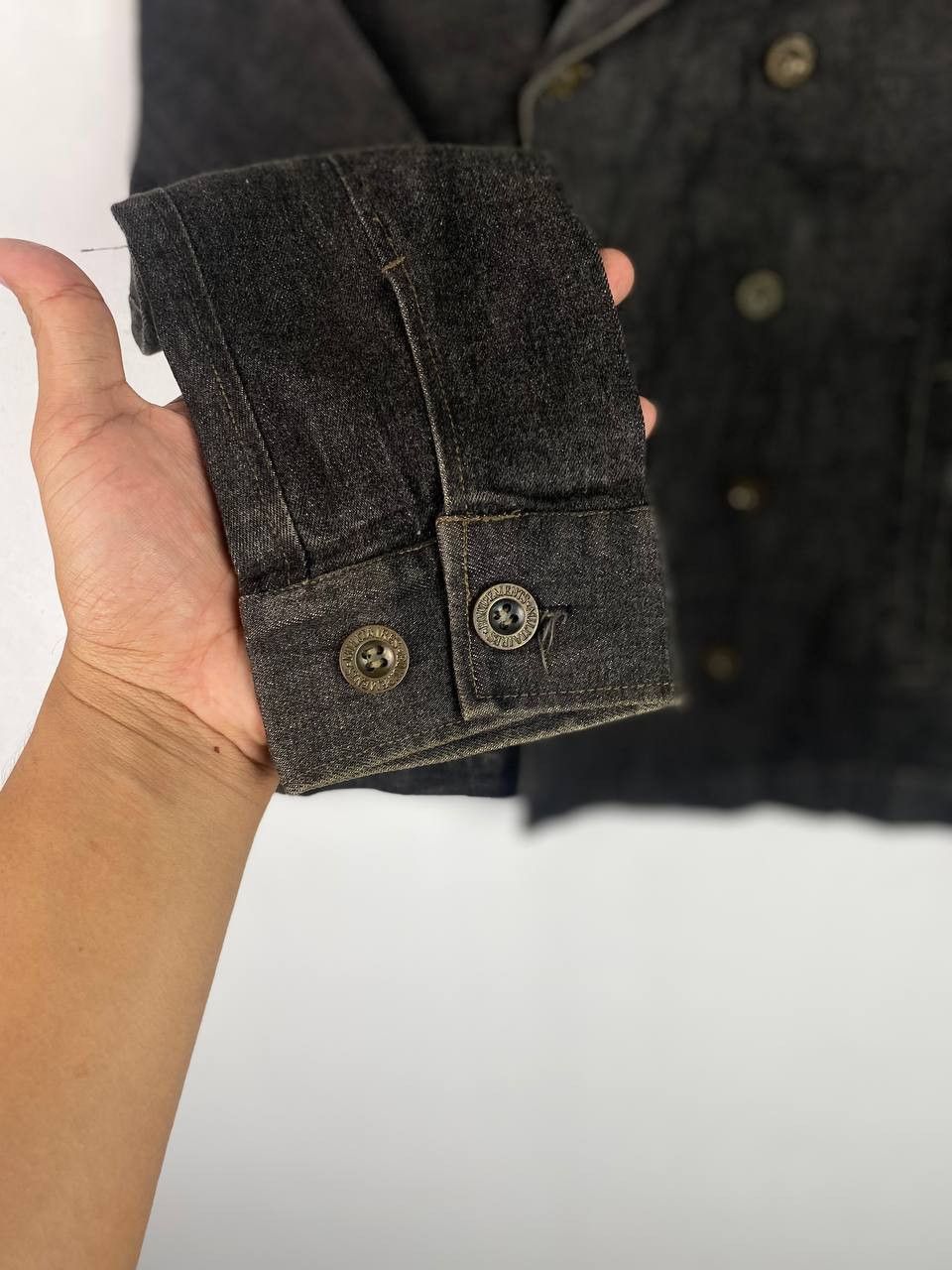Japanese Brand vintage japanese brands denim jacket very nice design Size US M / EU 48-50 / 2 - 4 Thumbnail
