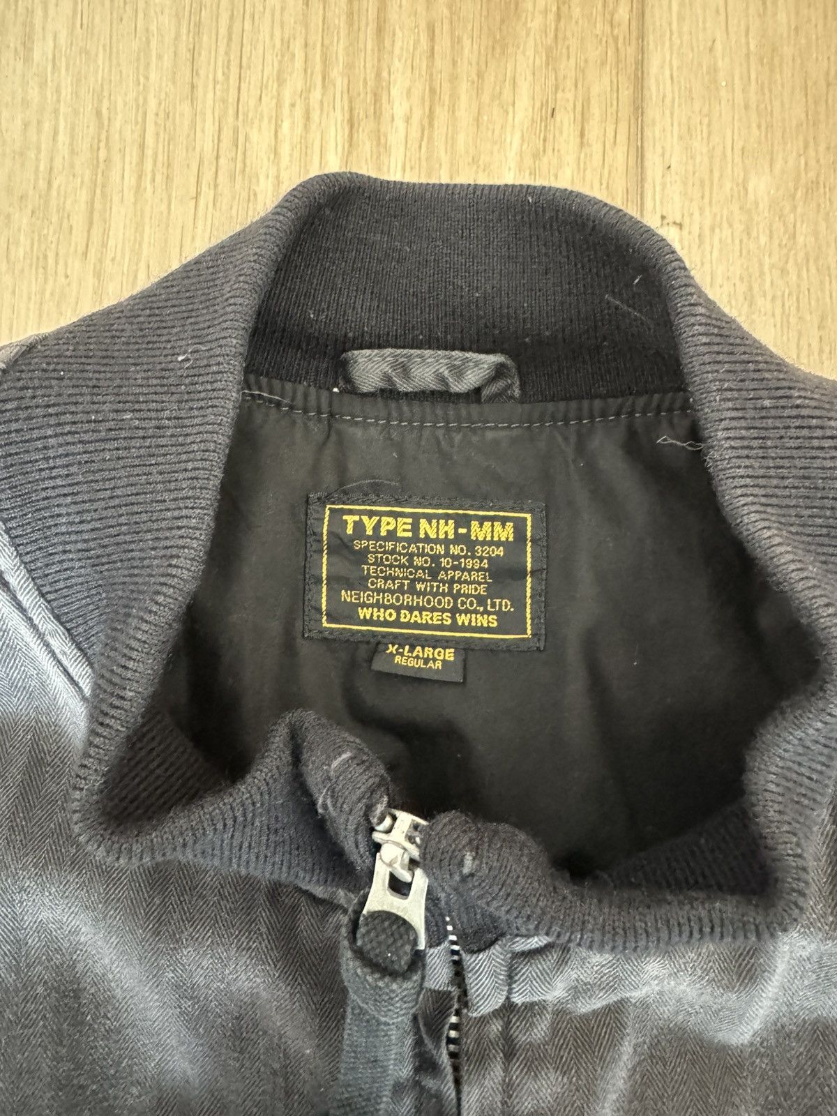 Neighborhood Flight Bomber Jacket 172NYNH-JKM05 Size US XL / EU 56 / 4 - 4 Thumbnail