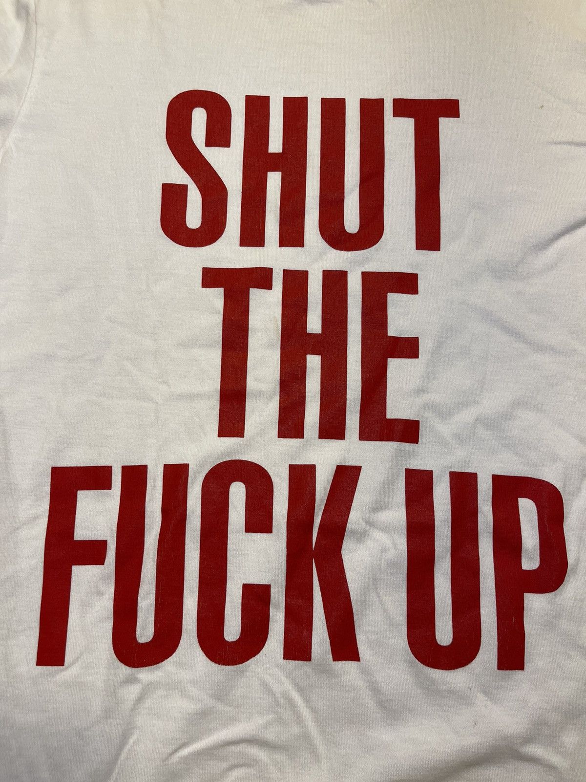 Number (N)ine Number Nine Shut The Fuck Up tee | Grailed