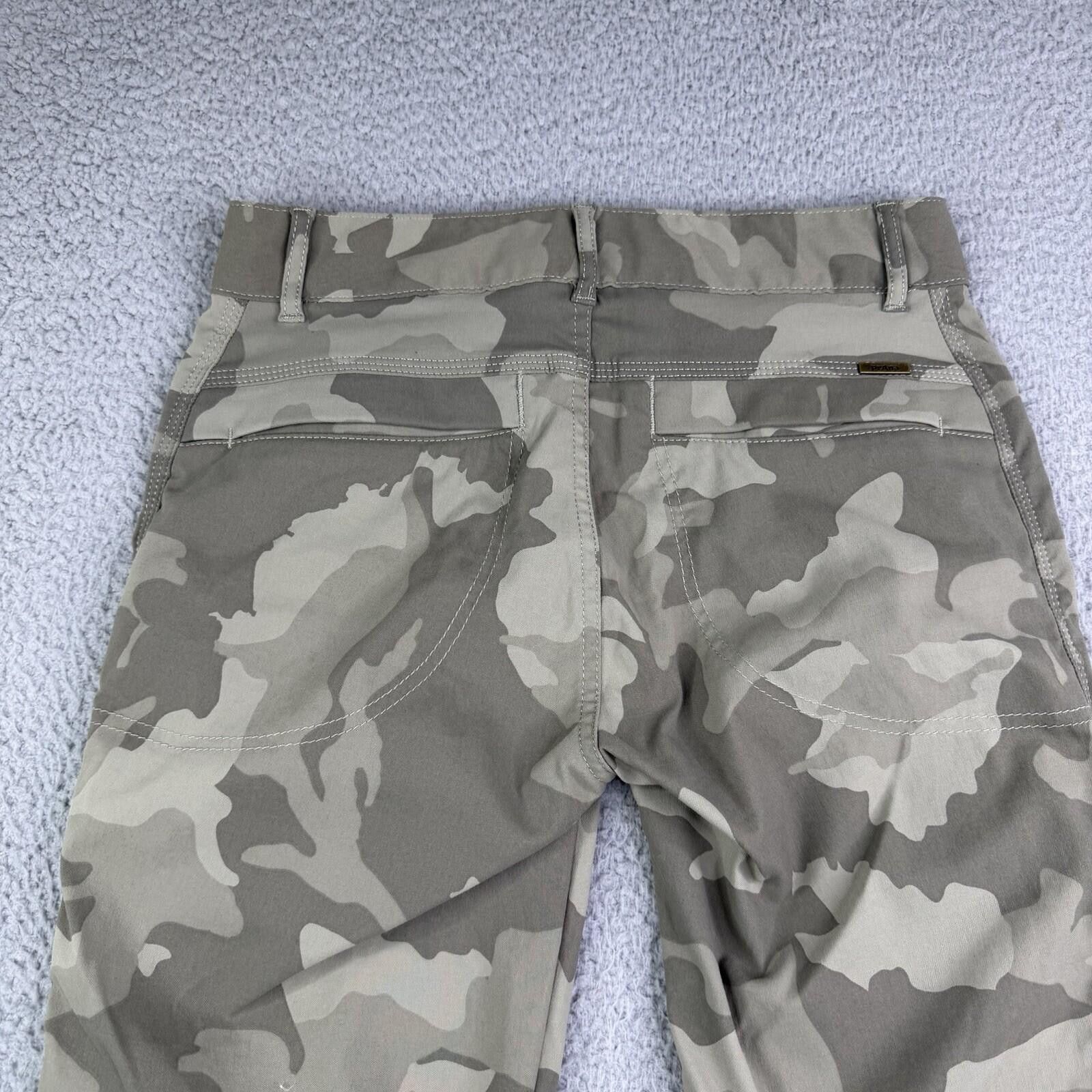 Prana Prana Halle Green Camo Joggers Women's 0 (28x26) Flap Pocket Size 25" / US 0 / IT 36 - 10 Thumbnail