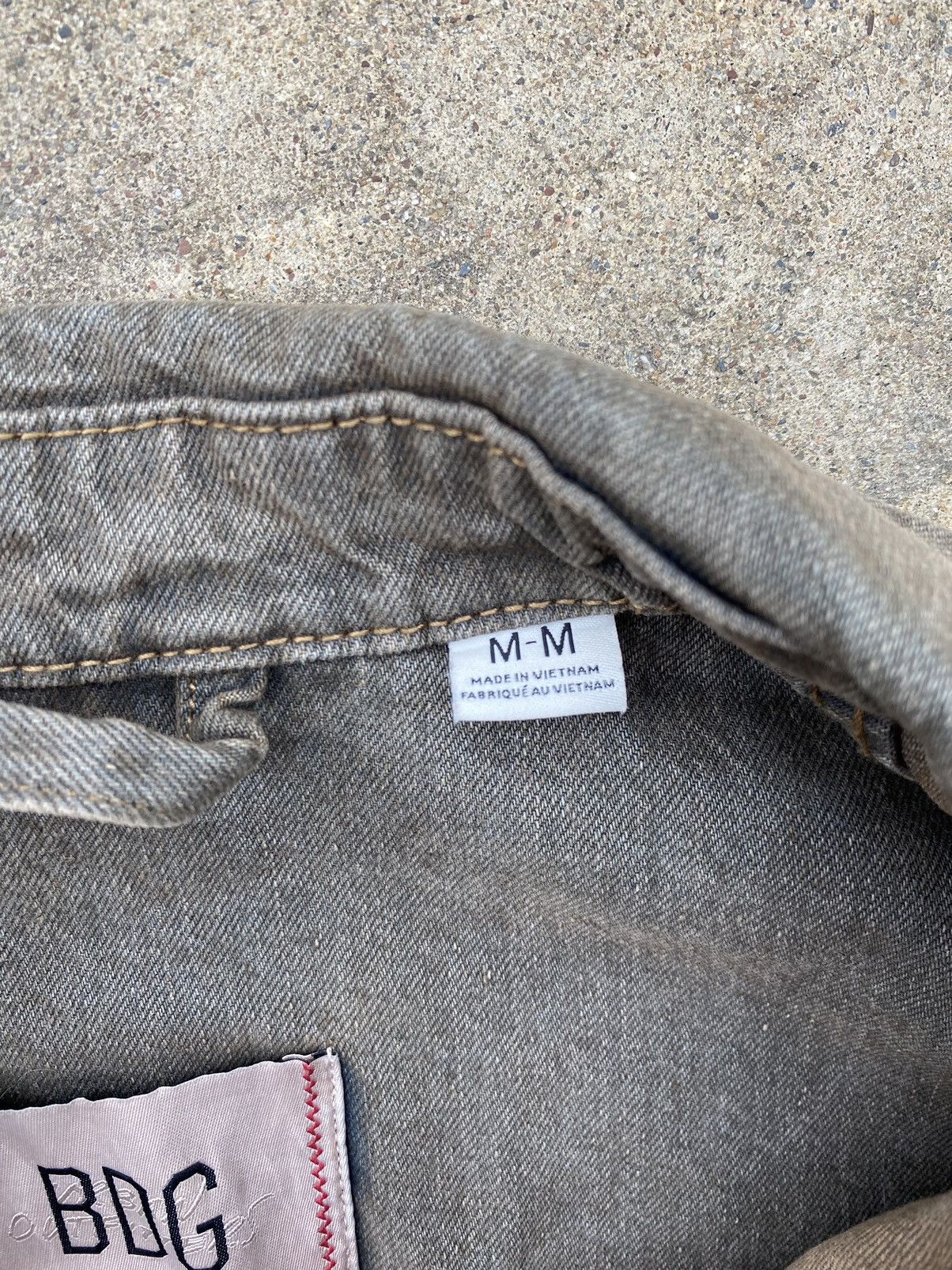 Vintage Brown Distressed Denim Jacket Size US M / EU 48-50 / 2 - 8 Thumbnail