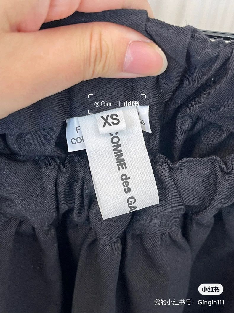 Comme des Garcons Comme Des Garcons size XS Black wool dress with set pocket Size 24" / US 00 / IT 34 - 4 Thumbnail