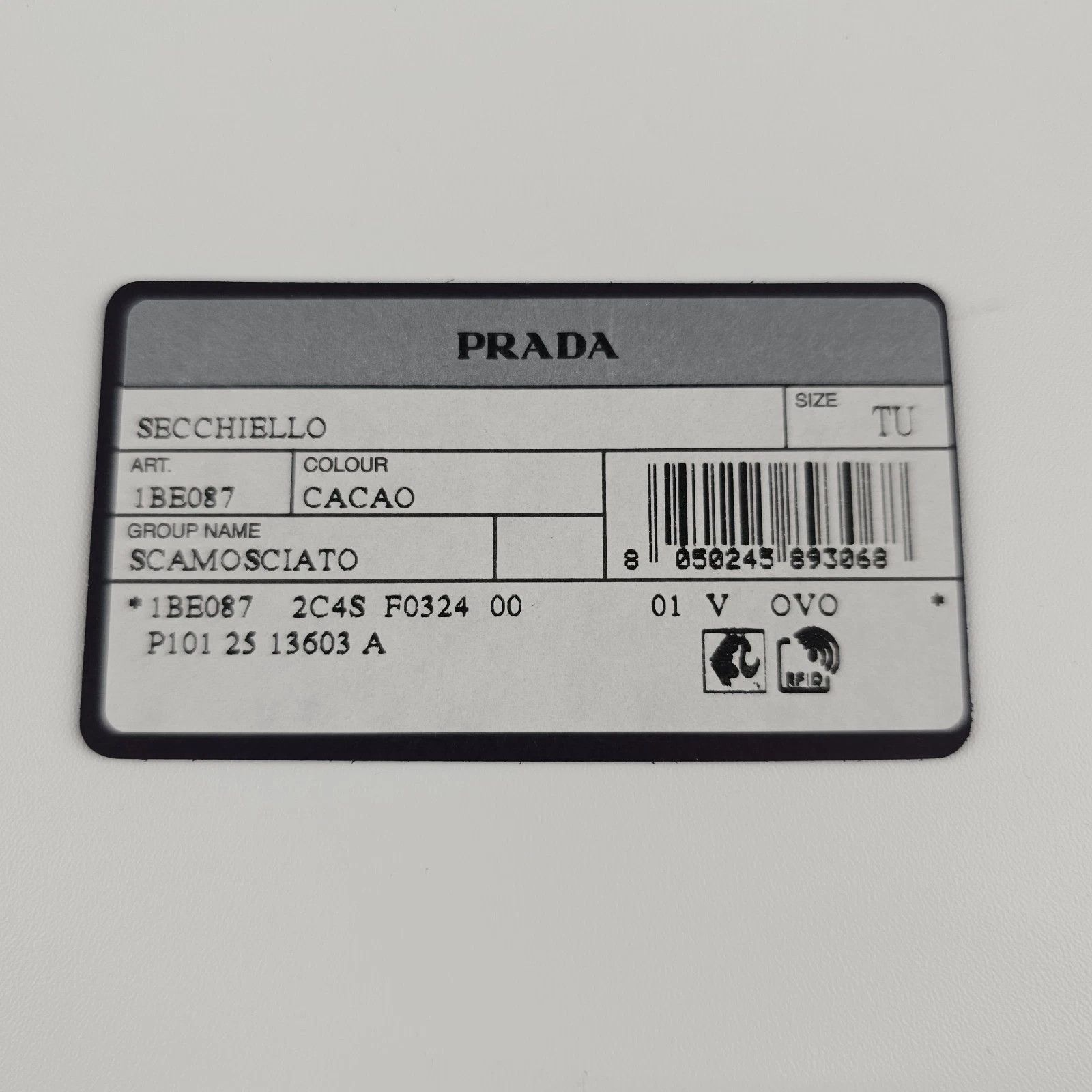 Prada PRADA Darling Mini $2850 Cacao Suede Bucket Bag Size ONE SIZE - 3 Thumbnail