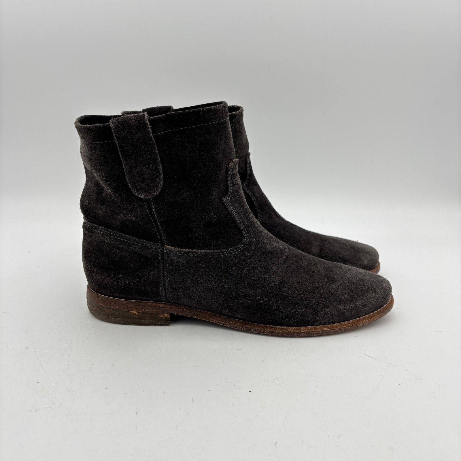 H&M × Isabel Marant Isabel Marant X H&M Suede Booties Rancher Roper 41 US 11 Size US 11 / IT 41 - 3 Thumbnail