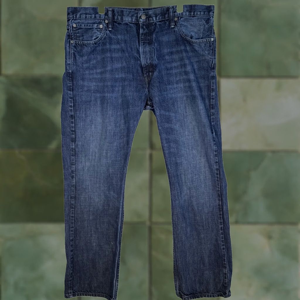 Levi's Levi's 527 Jeans 40 X 32 Blue Denim Mid-Rise Bootcut Mens Regular Size 40 Inseam 32 Cotton Denim Blue Jeans Size US 40 / EU 56 - 1 Thumbnail