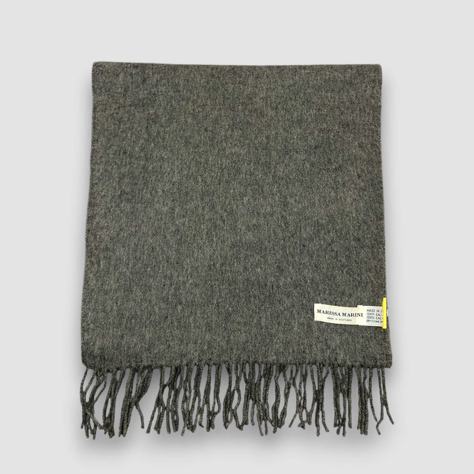 Vintage Vintage Marissa Marini Scarf Muffler Wool Cashmere Scarves Size ONE SIZE - 3 Thumbnail