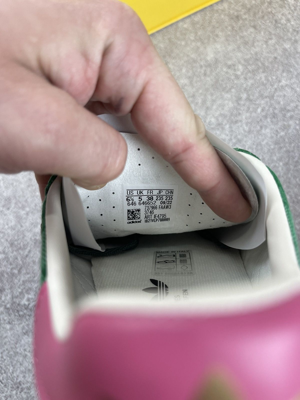 Gucci Adidas x Gucci Gazelle Green GG Monogram Sneakers Size 38 Size US 6.5 / IT 36.5 - 14 Thumbnail