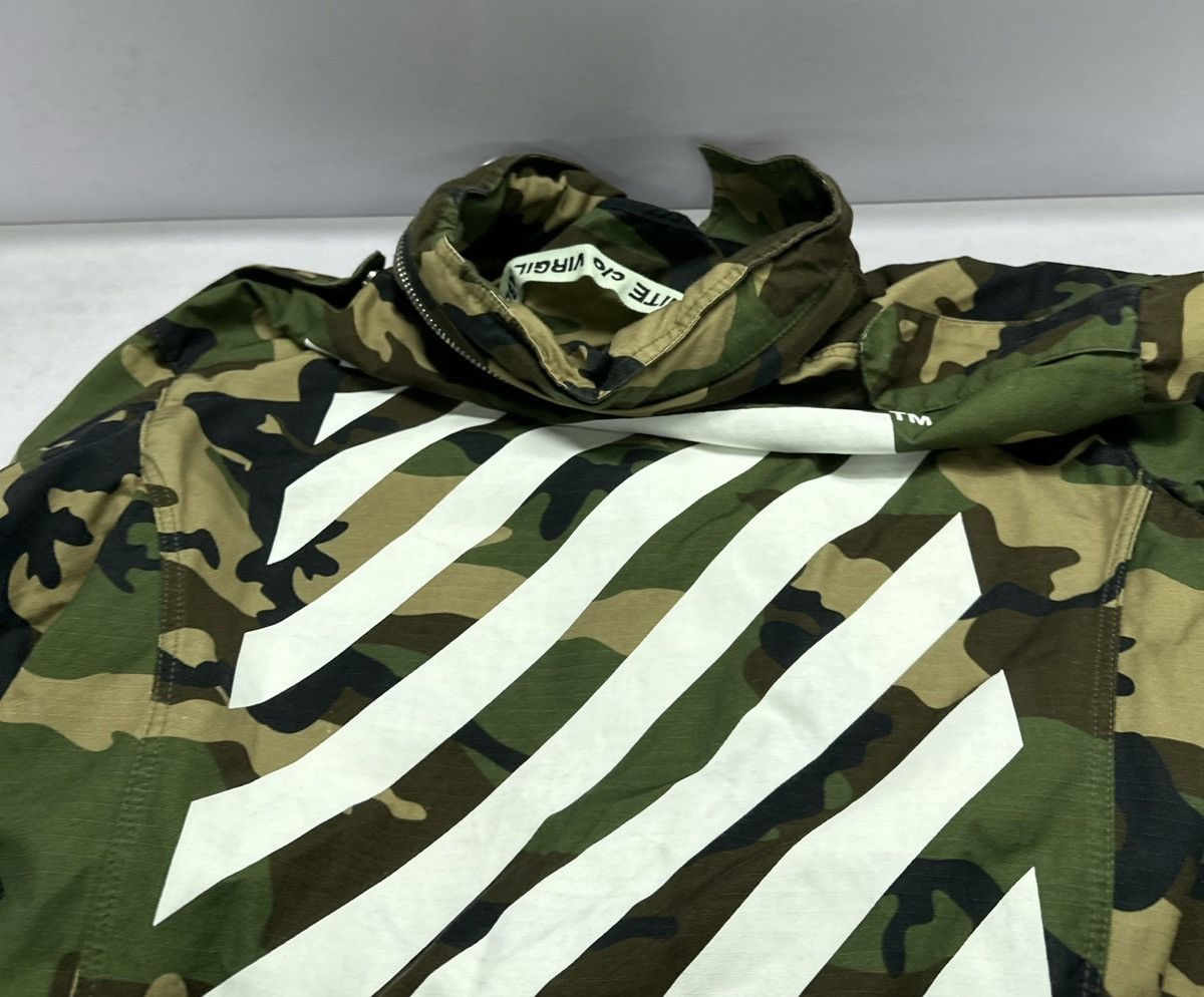 Off-White Off-White camouflage field jacket Size US S / EU 44-46 / 1 - 3 Thumbnail
