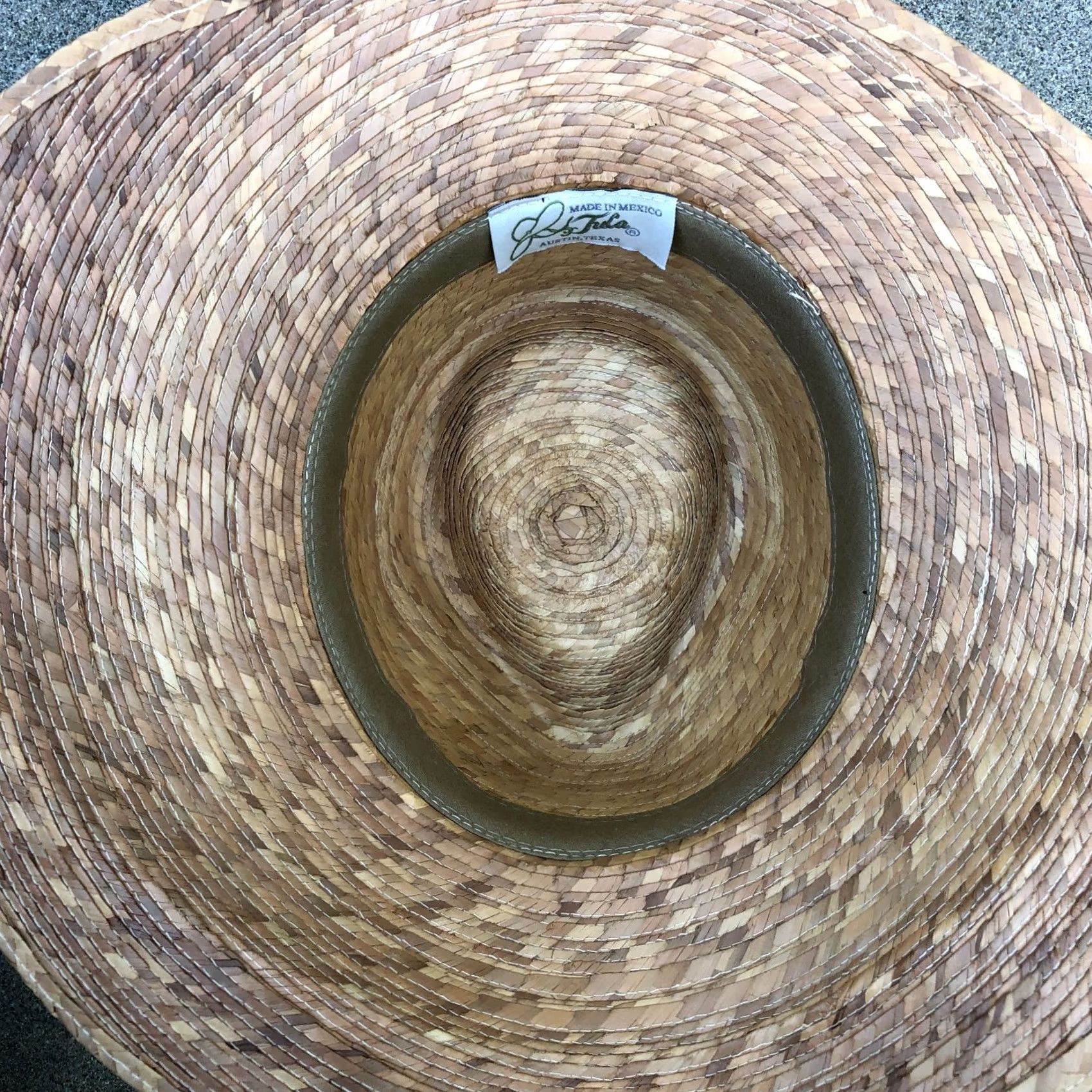 Vintage VINTAGE TULA Wide Brim Sun Hat Bow Women's One Size Straw Cap Fedora Hat Beige Sun Hat Womens One Size Beig e BO W Size ONE SIZE - 4 Thumbnail