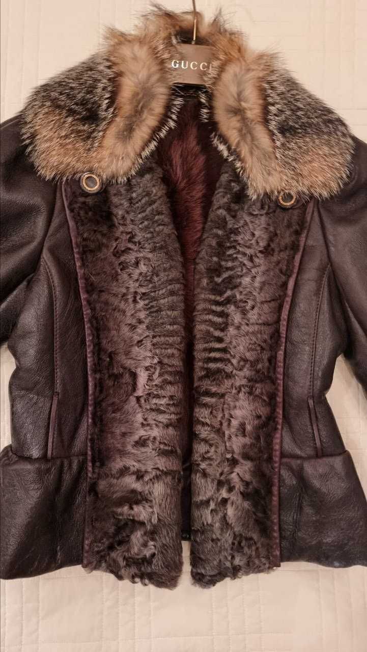 Gucci Gucci Tom Ford Leather Fur Jacket Size M / US 6-8 / IT 42-44 - 8 Thumbnail
