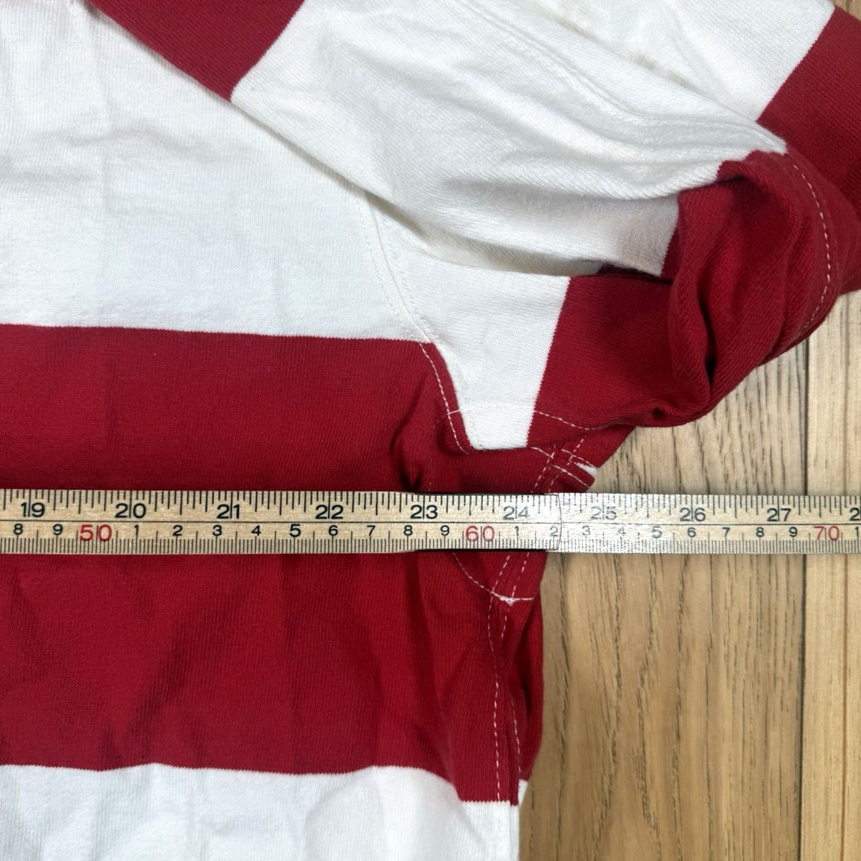 Ralph Lauren VINTAGE Polo Ralph Lauren Rugby Jersey PRLC Club Mens XL Red White Stripe Clubs 1967 Rugby Mens XL Red White Stripe Polo Ralph Lauren Shirt Size US XL / EU 56 / 4 - 6 Thumbnail