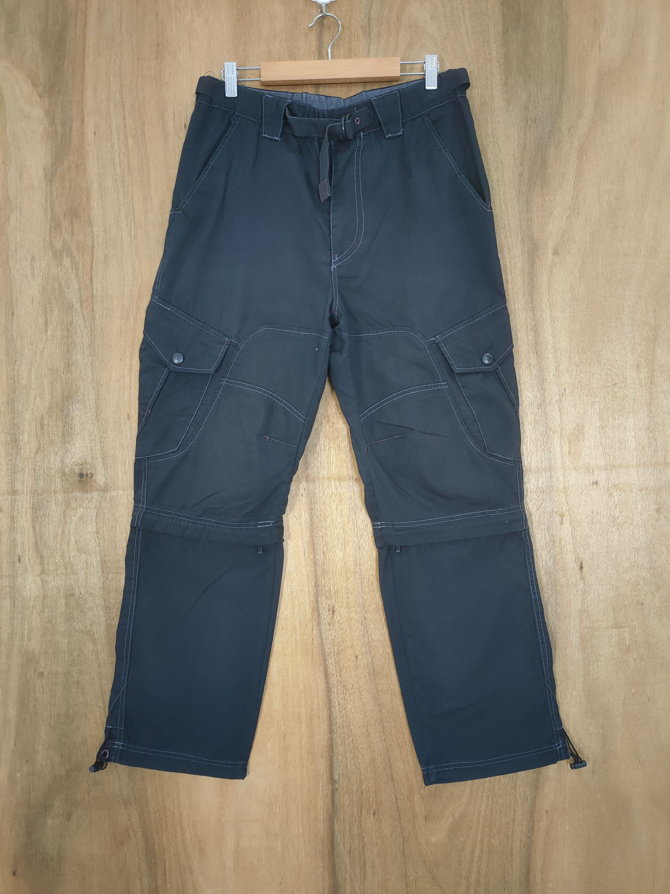 image of Raton Black Cargo Pants, Men's (Size 32)