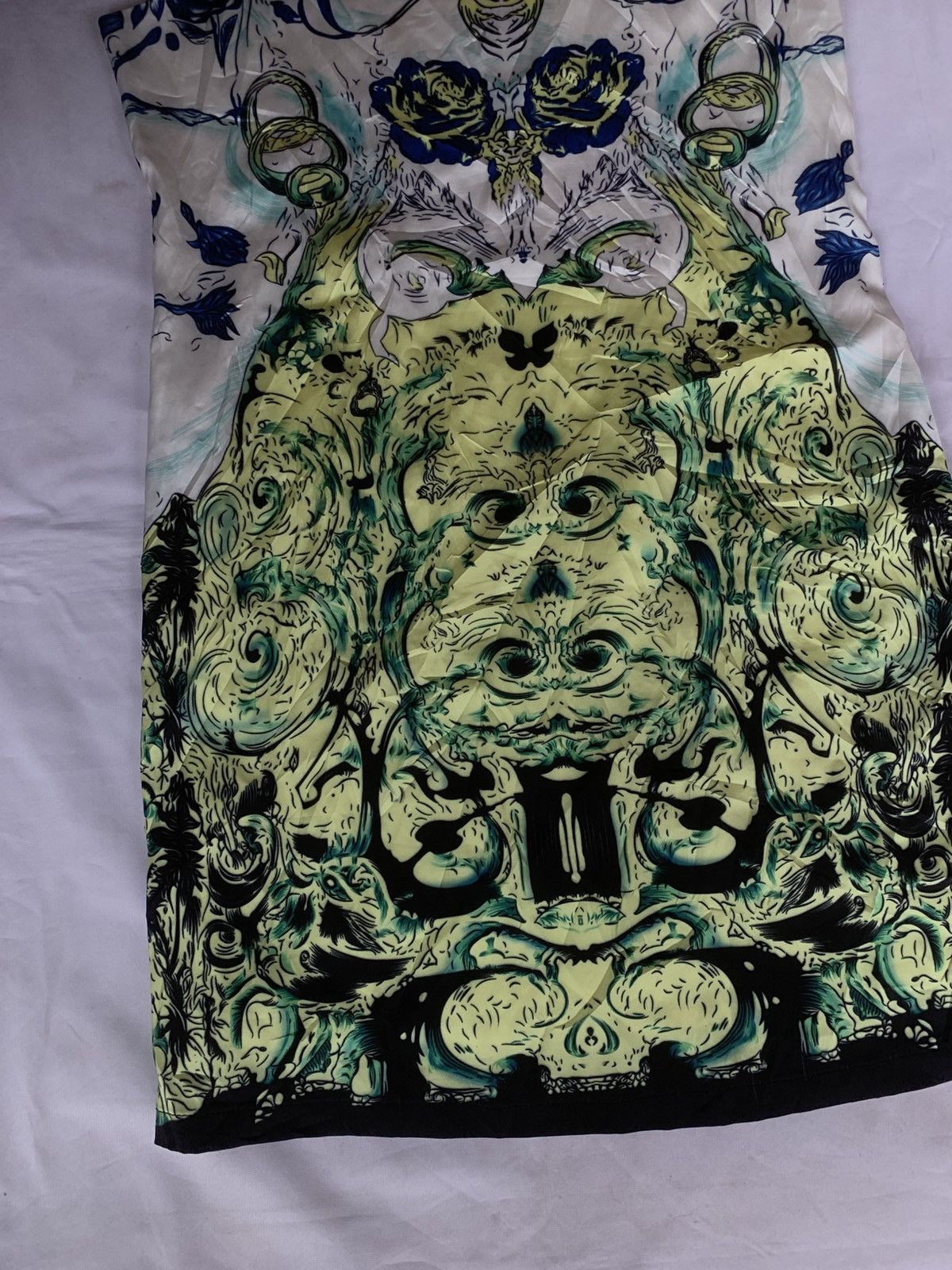 Just Cavalli Roberto Cavalli Vintage AOP Dress Size M / US 6-8 / IT 42-44 - 3 Thumbnail