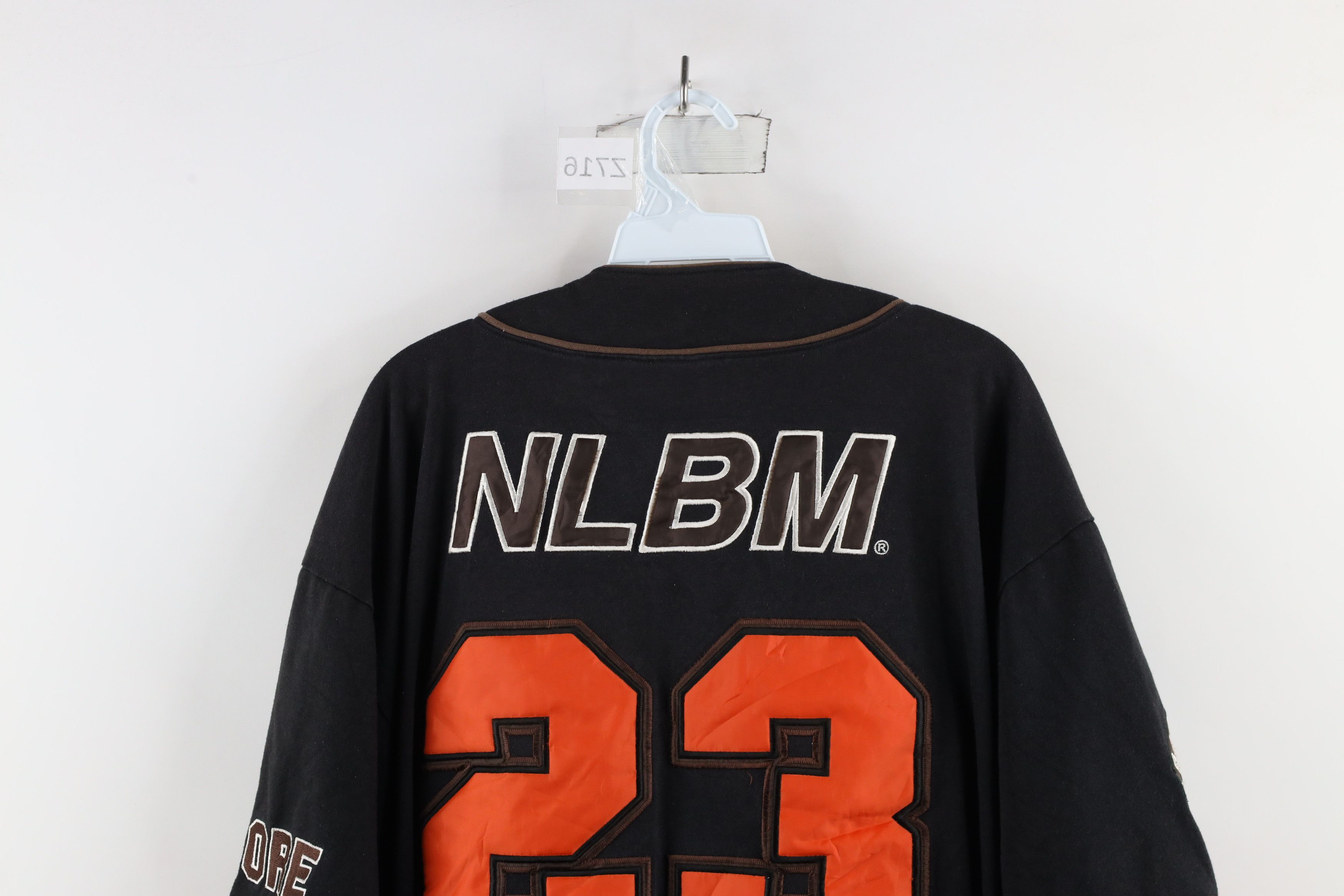Vintage Vintage 90s League Baltimore Black Sox Baseball Jersey Black Size US XL / EU 56 / 4 - 14 Thumbnail
