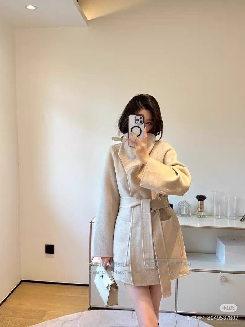 Hermes Hermes double-faced goat cashmere coat Size XS / US 0-2 / IT 36-38 - 9 Thumbnail