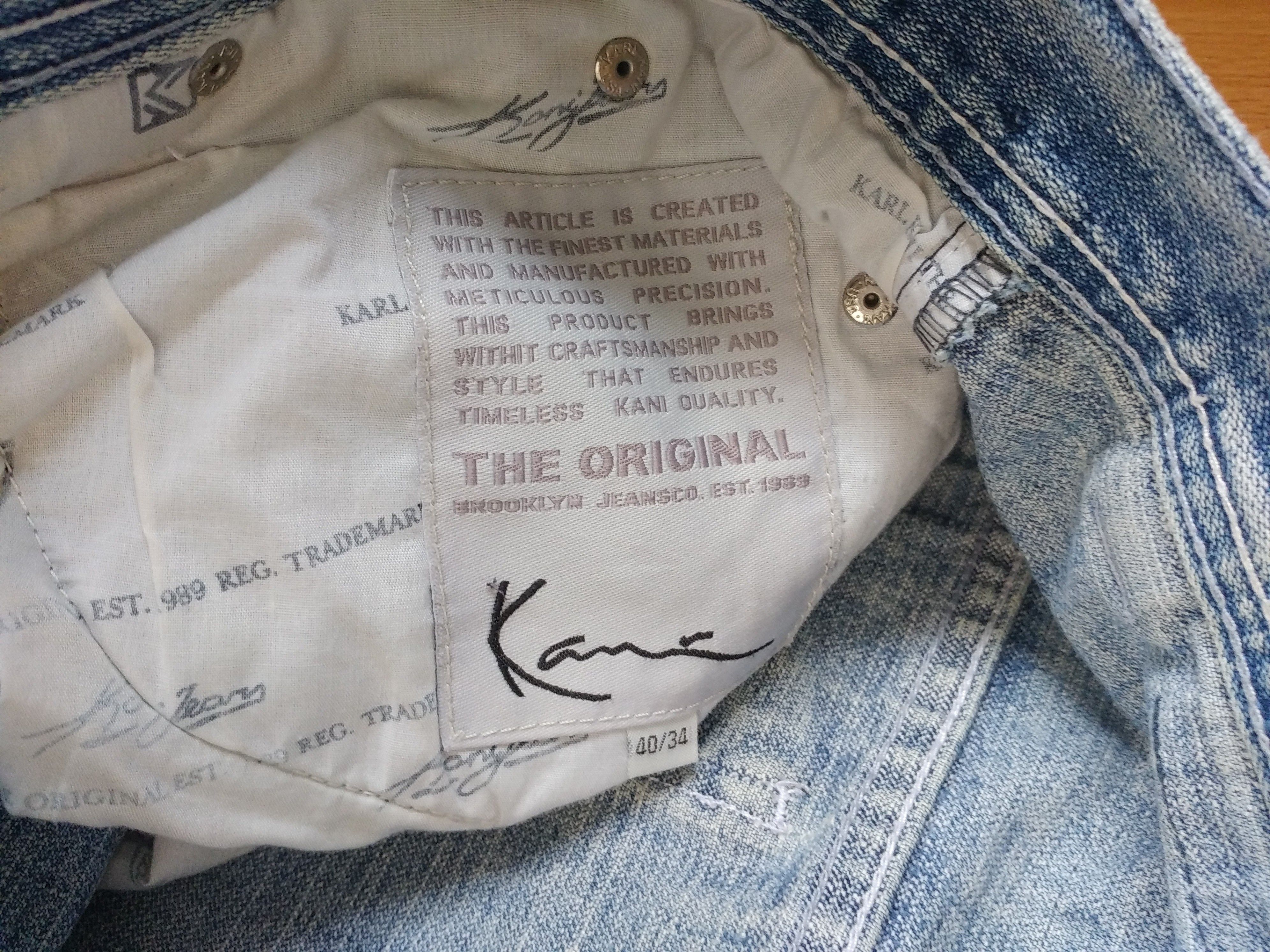 Karl Kani KARL KANI jeans, baggy, vintage Kani jeans, 90s hip hop W 40 Size US 40 / EU 56 - 7 Thumbnail