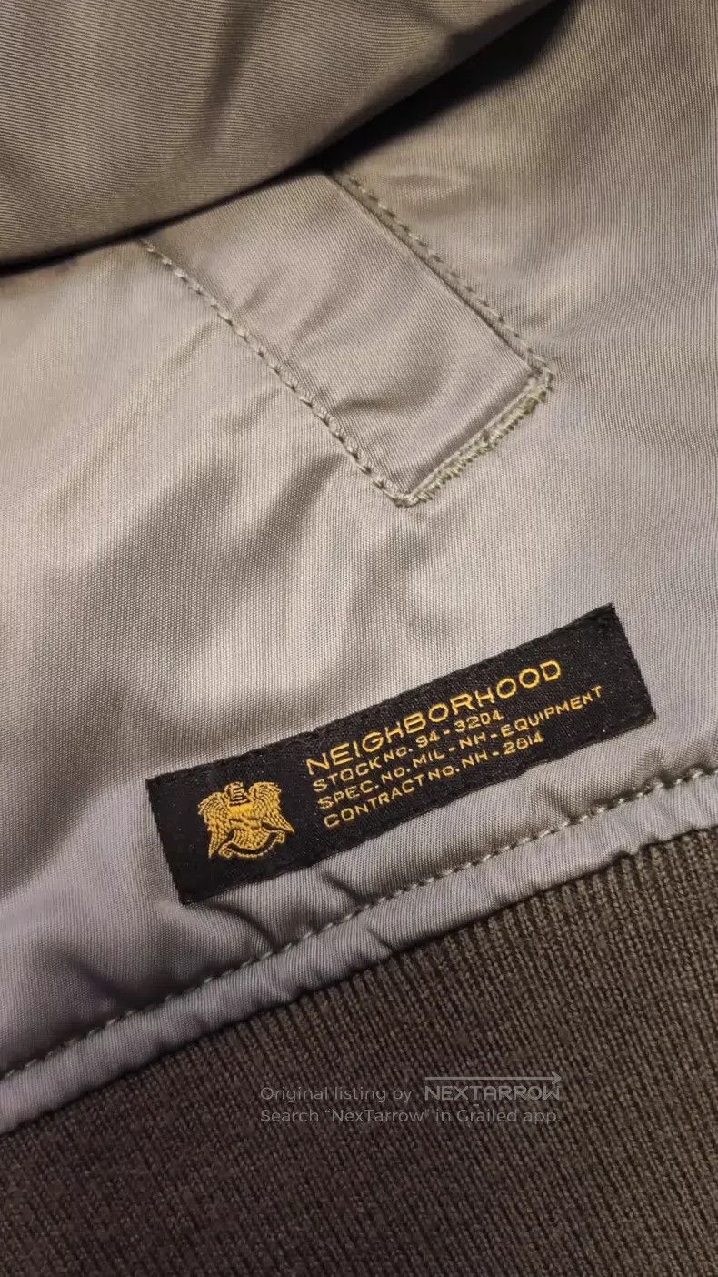 Neighborhood Neighborhood Air Force Jacket Size US L / EU 52-54 / 3 - 5 Thumbnail