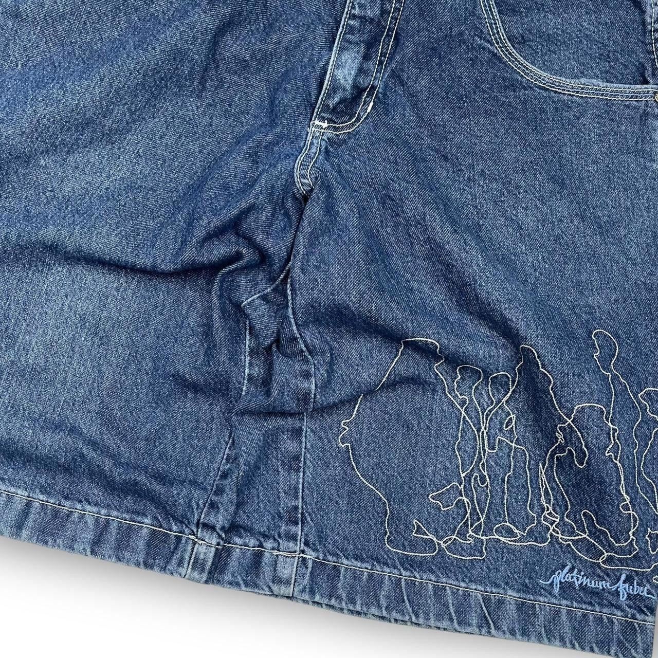 Fubu FUBU Men's Blue Shorts Size US 30 / EU 46 - 2 Thumbnail