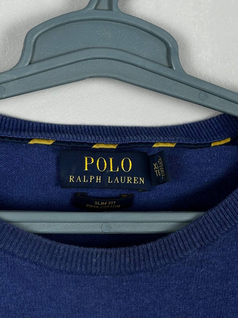 Polo Ralph Lauren VINTAGE Polo Ralph Lauren Sweater Blue Luxury Size US XL / EU 56 / 4 - 5 Thumbnail