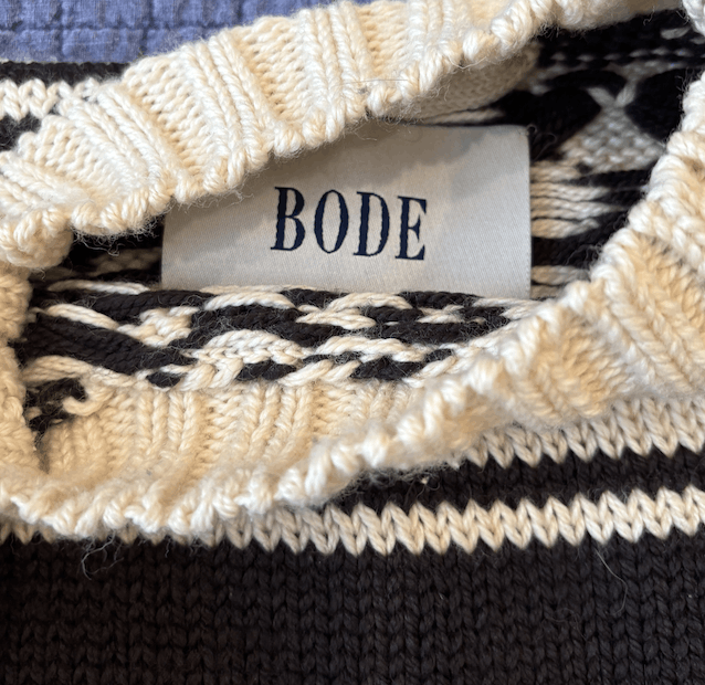 Bode BODE Merino Wool Sweater - M/L Size US L / EU 52-54 / 3 - 2 Thumbnail