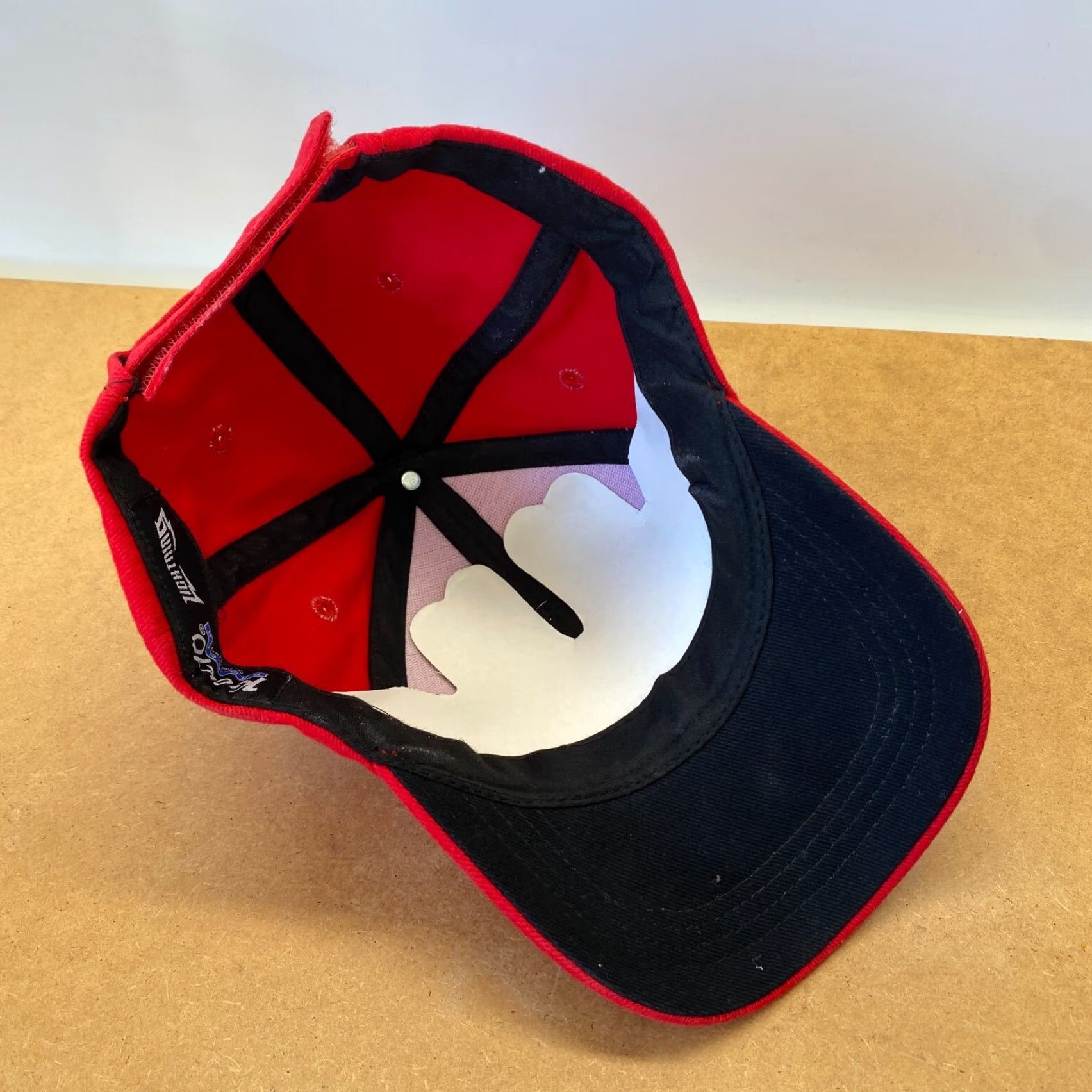 Vintage Kick 10 Pro Gear Stockton Lightning Dad Hat Red One Size Unisex Adults Baseball Cap FAST SHIPPING Size ONE SIZE - 6 Thumbnail