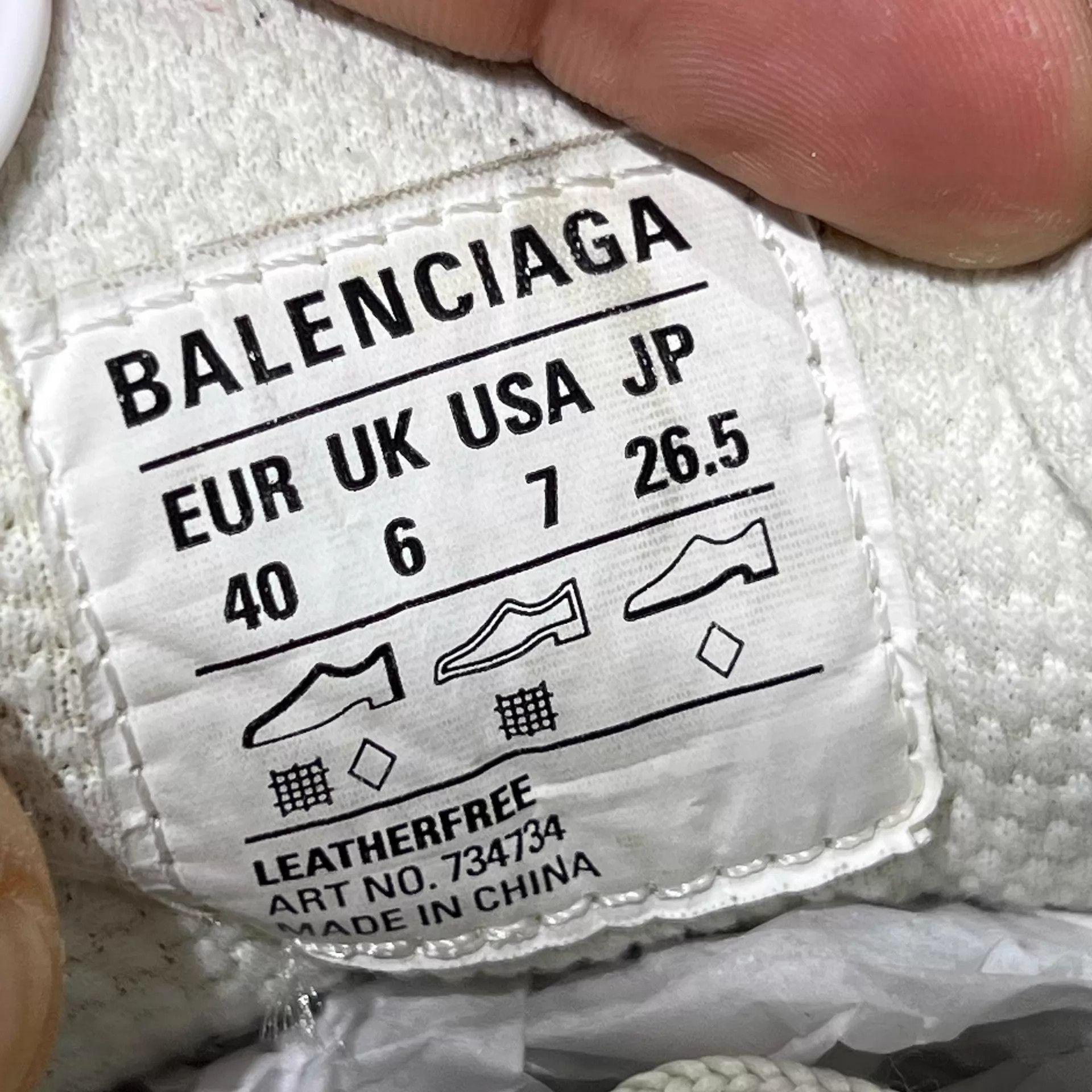 Balenciaga BLCG 3XL gray dad shoe 40 Size US 7 / EU 40 - 8 Thumbnail