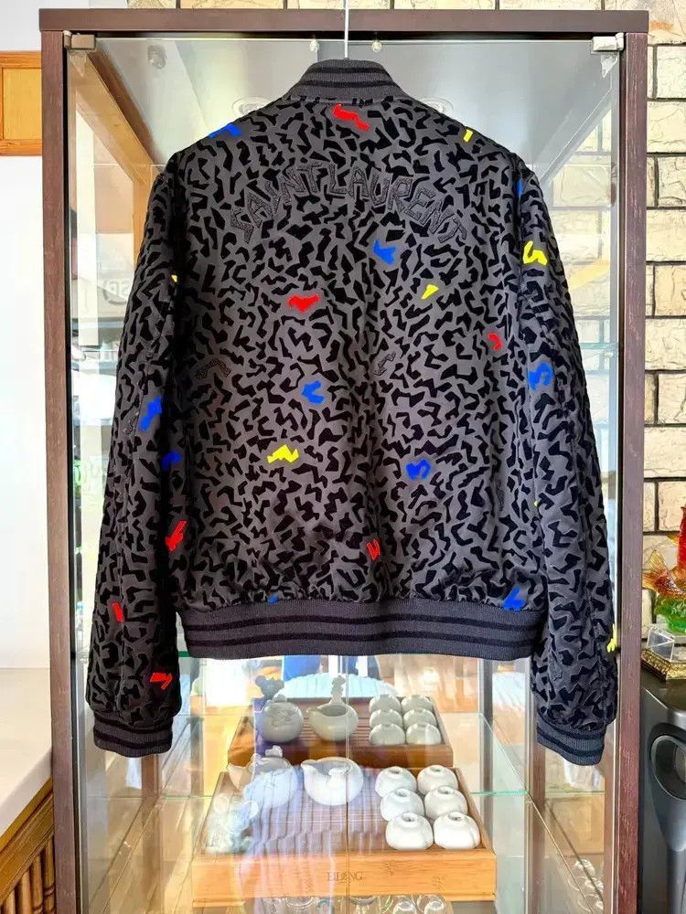 Saint Laurent Paris Sz 50 Saint Laurent Paris 21AW Velvet Jacket Size US M / EU 48-50 / 2 - 3 Thumbnail