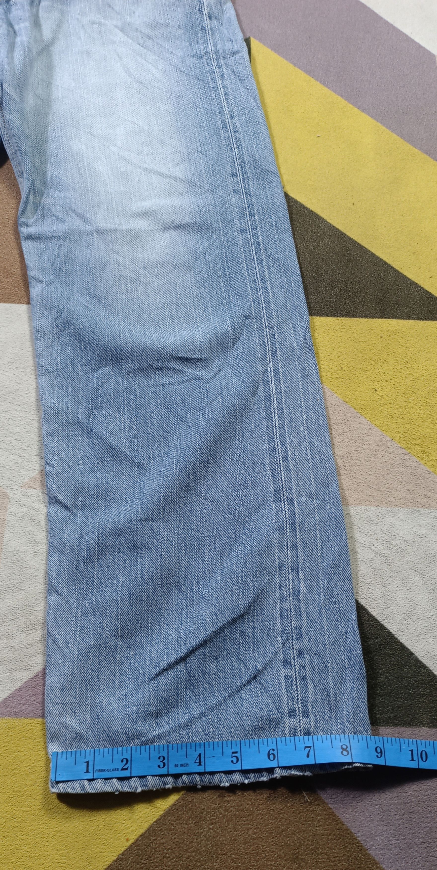 Edwin Edwin Selvedge 505z Orange tag Distressed Denim (30) Size US 30 / EU 46 - 19 Thumbnail
