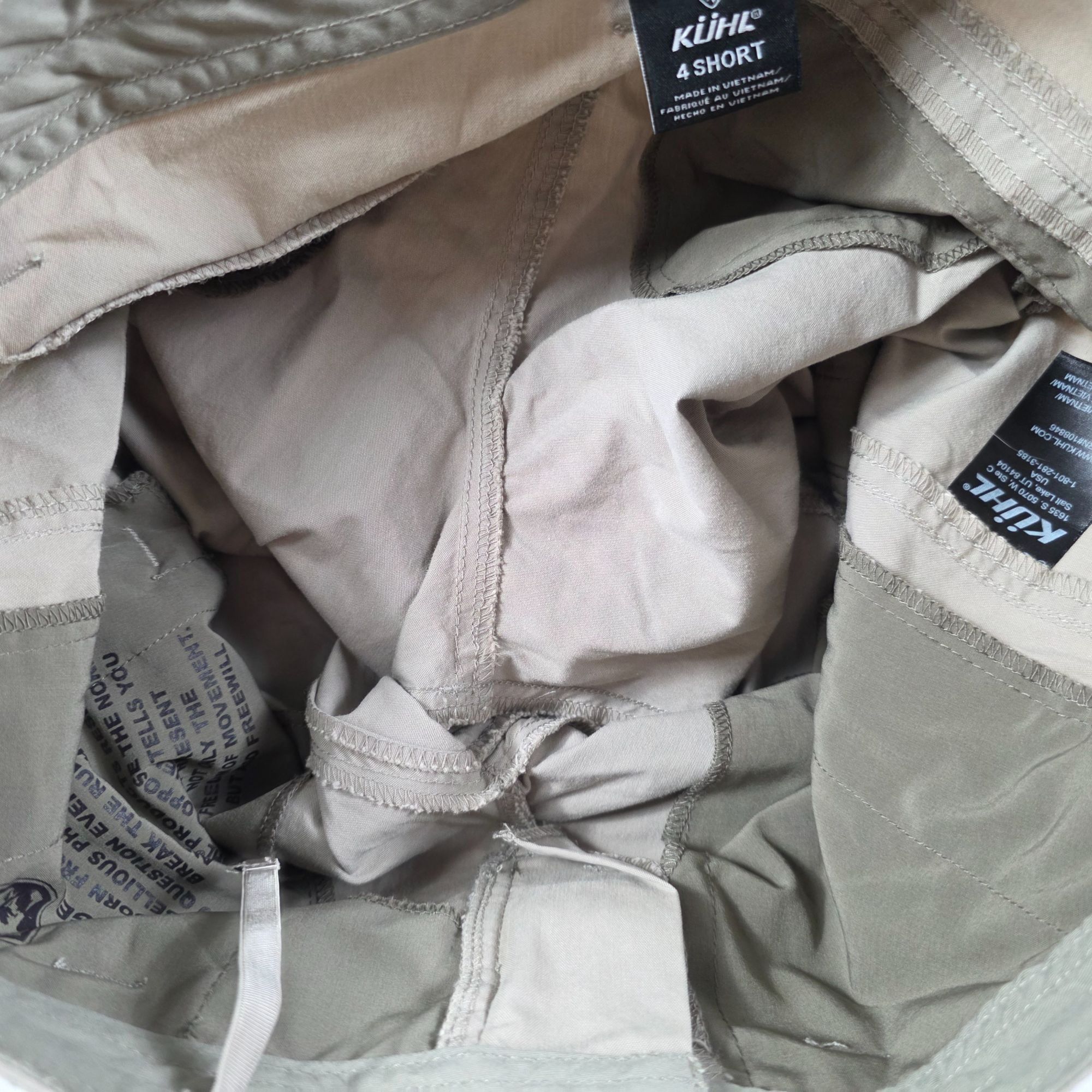 Kuhl Kuhl 4 Short Womens Size 4 Beige Outdoor Hiking Pants Lightw Size 27" / US 4 / IT 40 - 7 Thumbnail