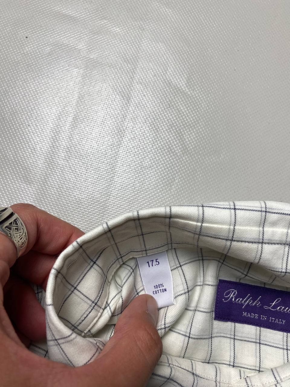 Polo Ralph Lauren Polo Ralph Lauren Purple Label Shirt Size US XL / EU 56 / 4 - 6 Thumbnail