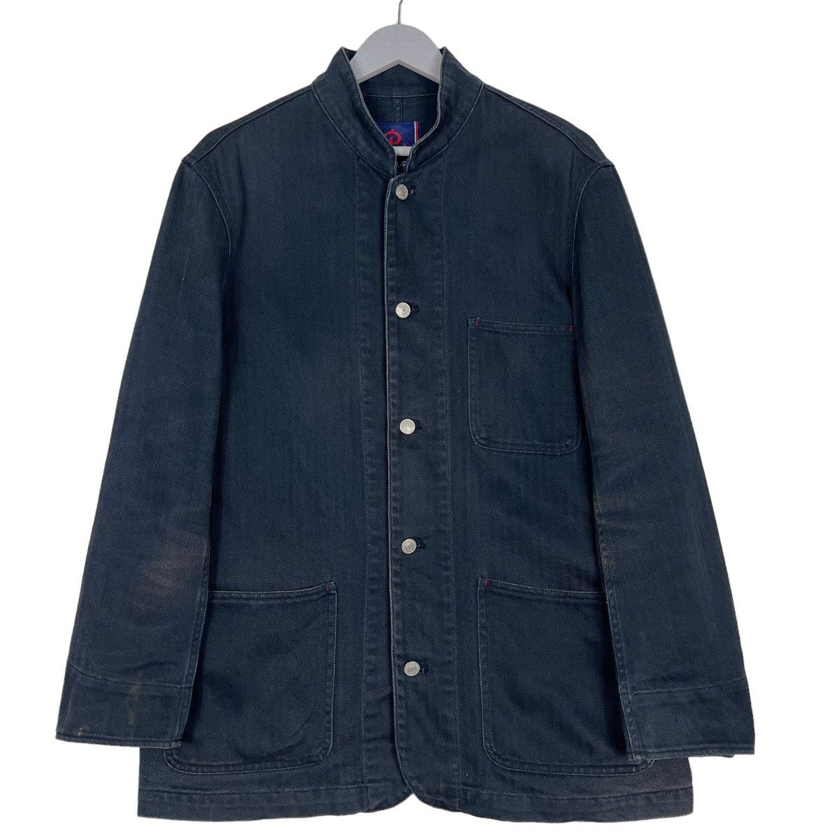 Blue Blue Japan 🔥 BLUE BLUE OBSCURE INDIGO HBT CHORE JACKET Size US M / EU 48-50 / 2 - 1 Thumbnail