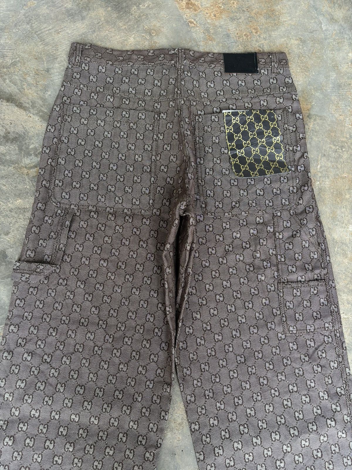 Vintage Gucci Monogram Carpenter Pants