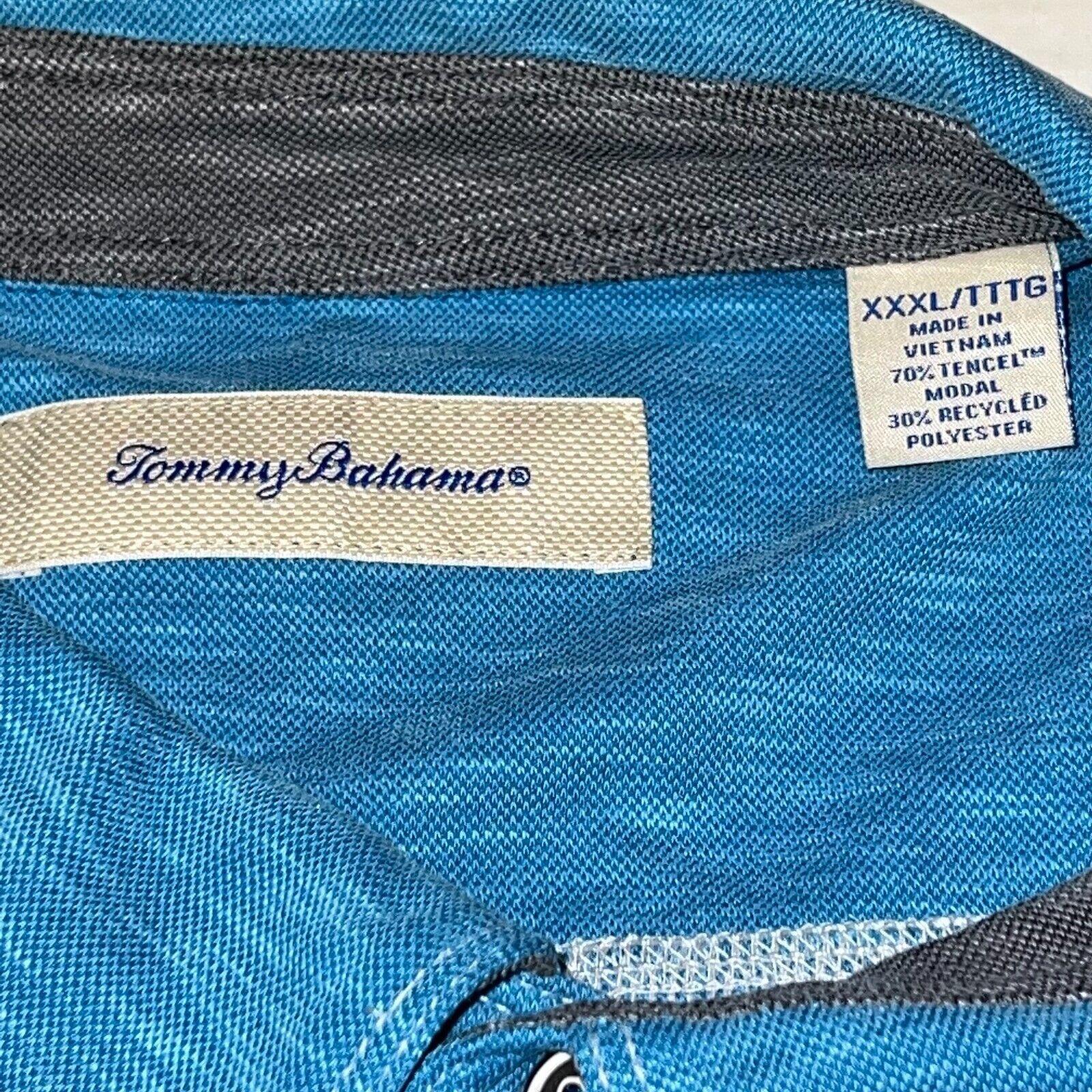Tommy Bahama Tommy Bahama Polo Shirt Adult 3XL XXXL Blue Casual Golf Men Size US XXL / EU 58 / 5 - 5 Thumbnail