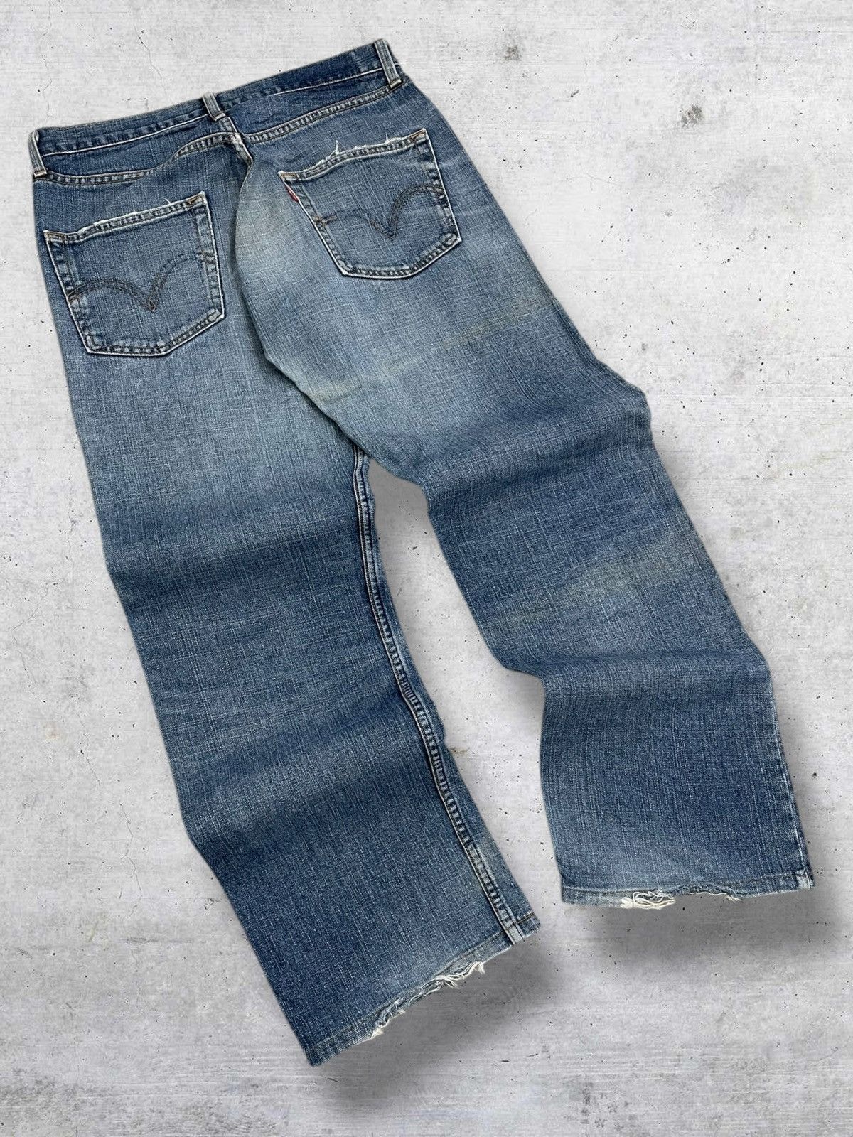 Levi's Vintage Clothing VINTAGE 534 LEVIS USA DESIGNER 90S BLUEWASH OLD STYLE DENIM Size US 32 / EU 48 - 9 Thumbnail