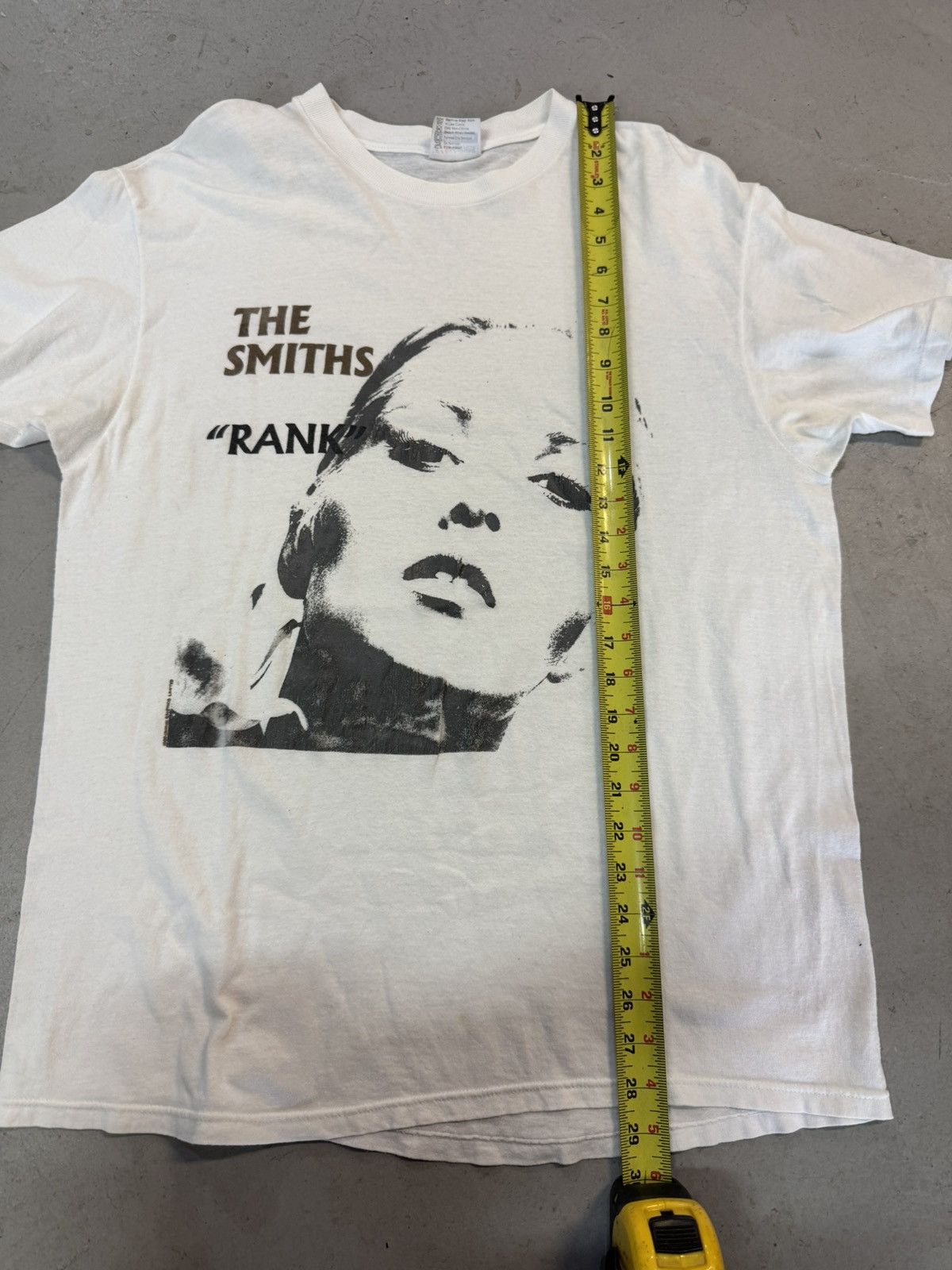 Vintage Vintage 80s The Smiths “Rank” Morrissey Rare Band T-Shirt Size US XL / EU 56 / 4 - 9 Thumbnail