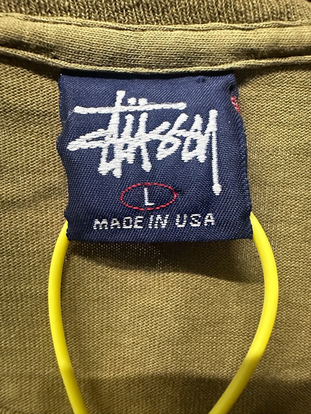Vintage Vintage 90s Stussy Livin Tee Size US L / EU 52-54 / 3 - 5 Thumbnail