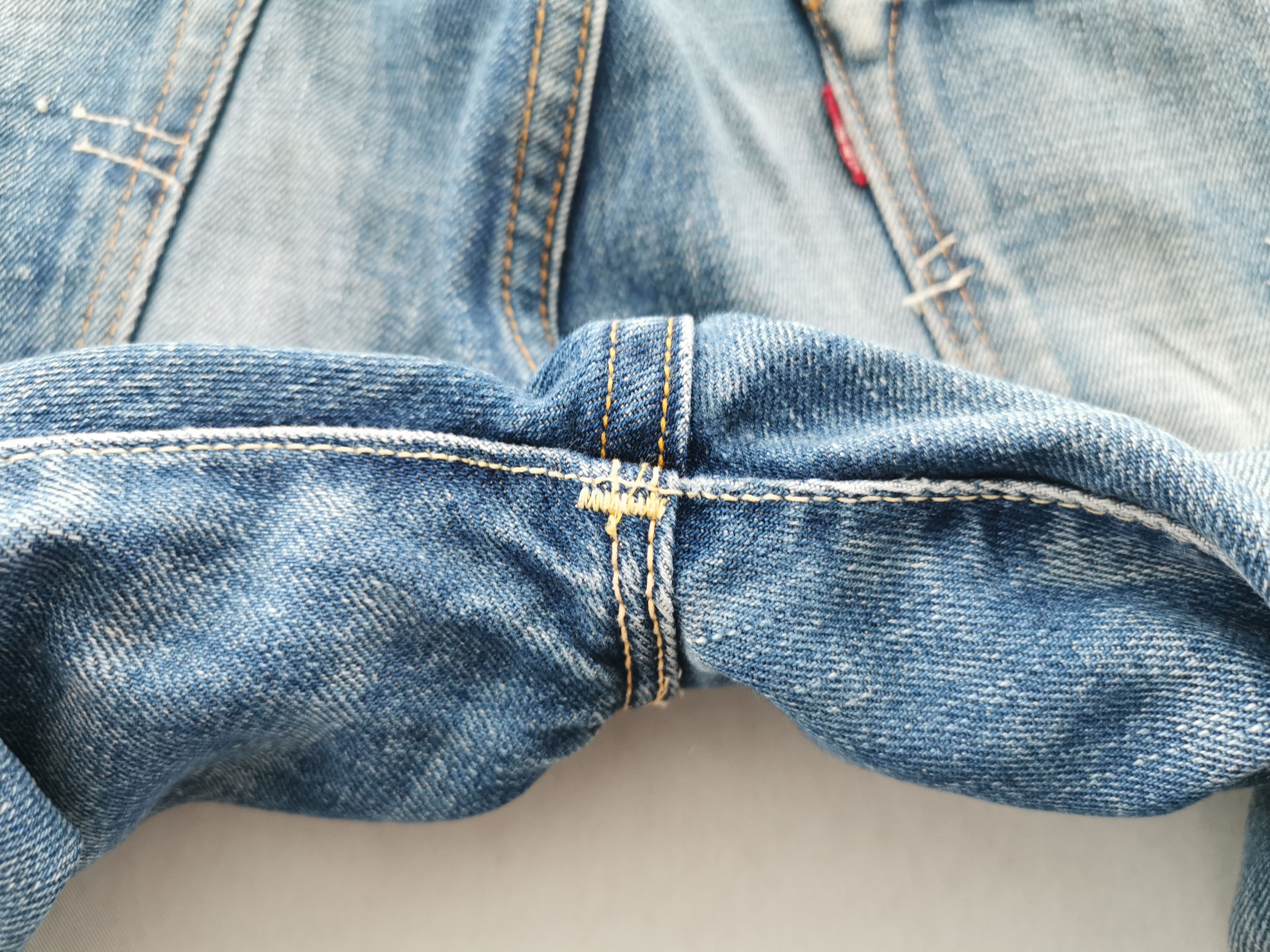Levi's × Vintage Vintage 90s Levis Lot 501XX Selvedge Rindem Denim Size US 31 - 6 Thumbnail