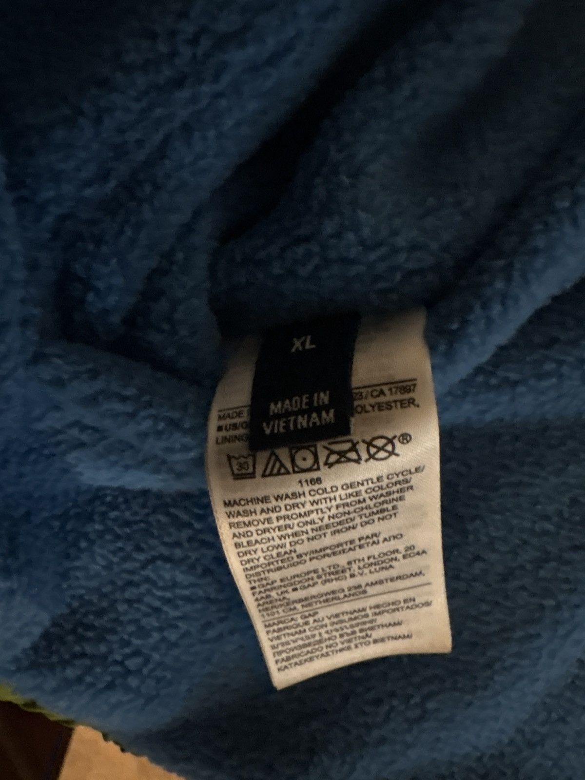 Gap Sean Wotherspoon x Gap Re-issue Reversable Fleece Pullover Size US XL / EU 56 / 4 - 7 Thumbnail