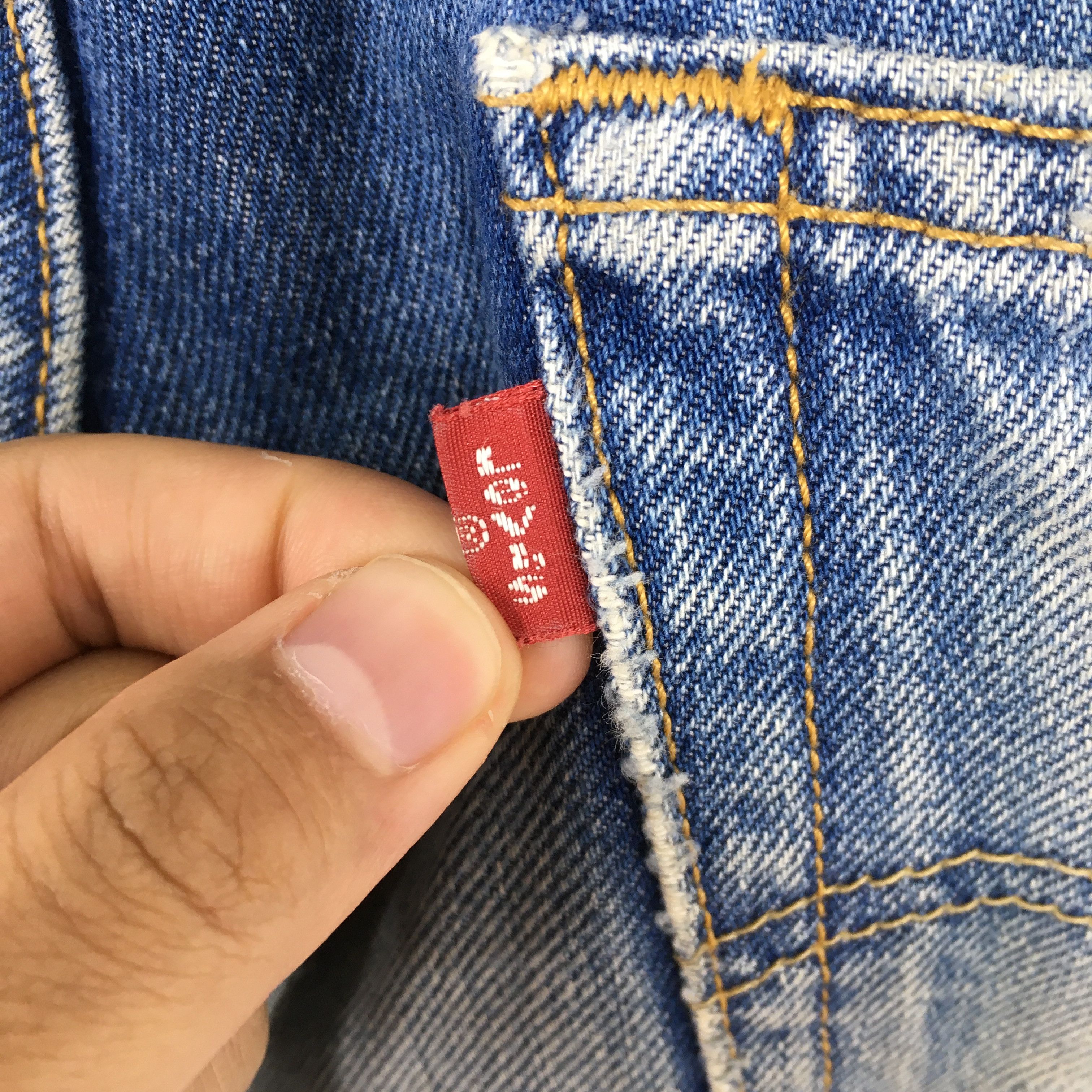 Levi's Size 32x30 Vintage 1980s Levi's 501 Regular Fit Jeans S1943 Size US 32 / EU 48 - 12 Thumbnail
